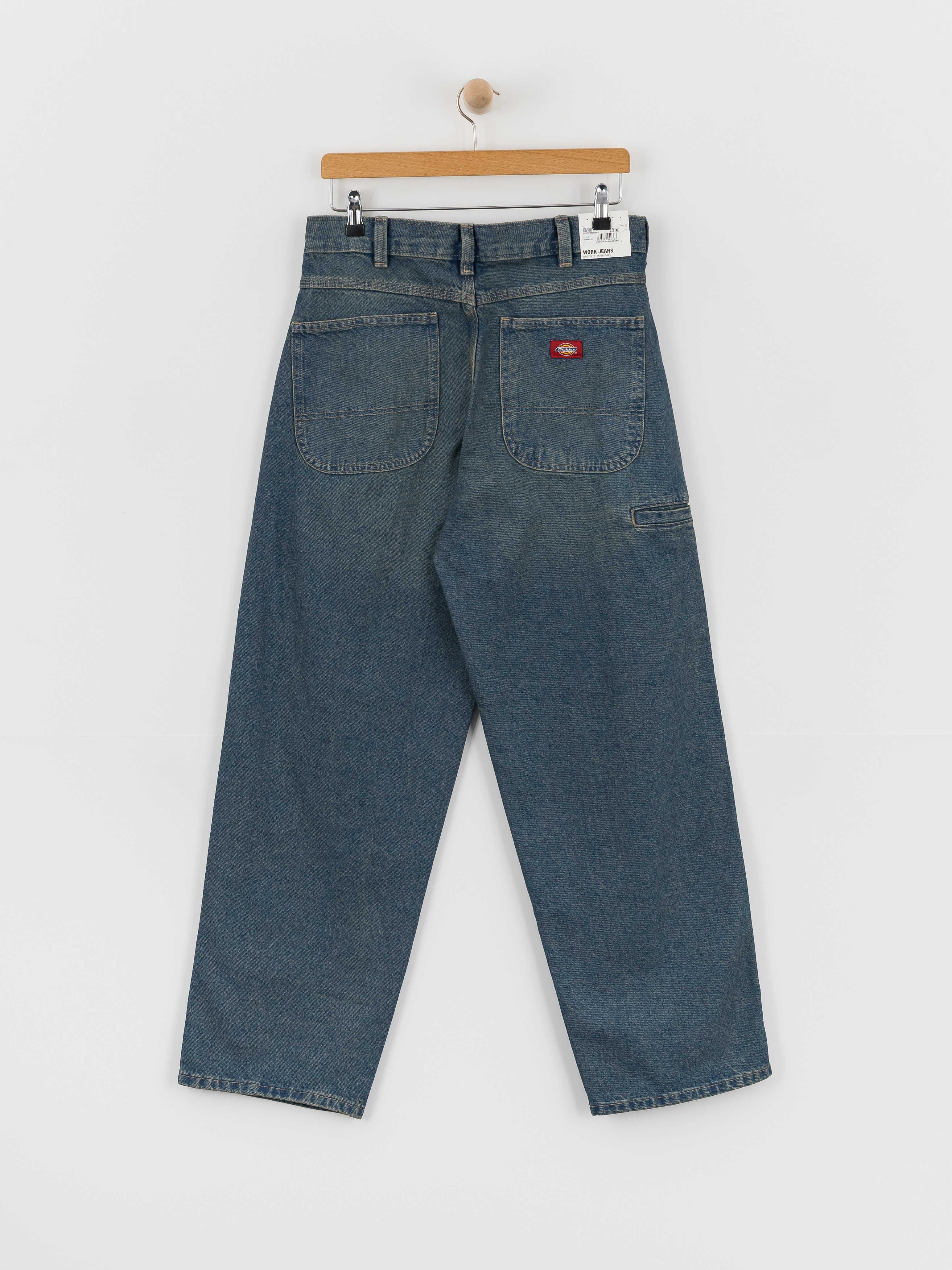 Dickies 958 Baggy Tapered Work Kisnadrág (khaki tinted blue)