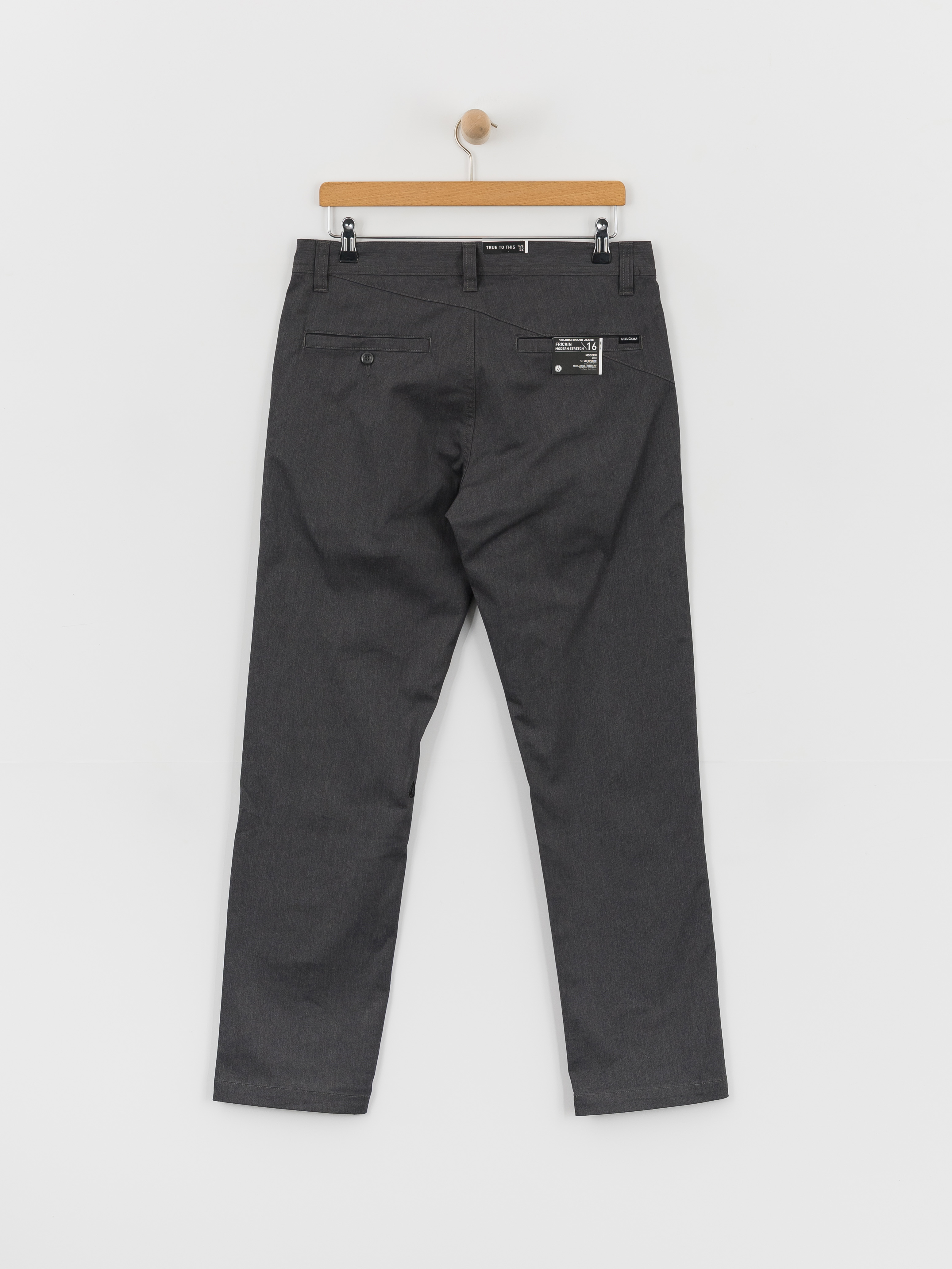 Volcom Frickin Modern Stret Kisnadrág (charcoal heather)