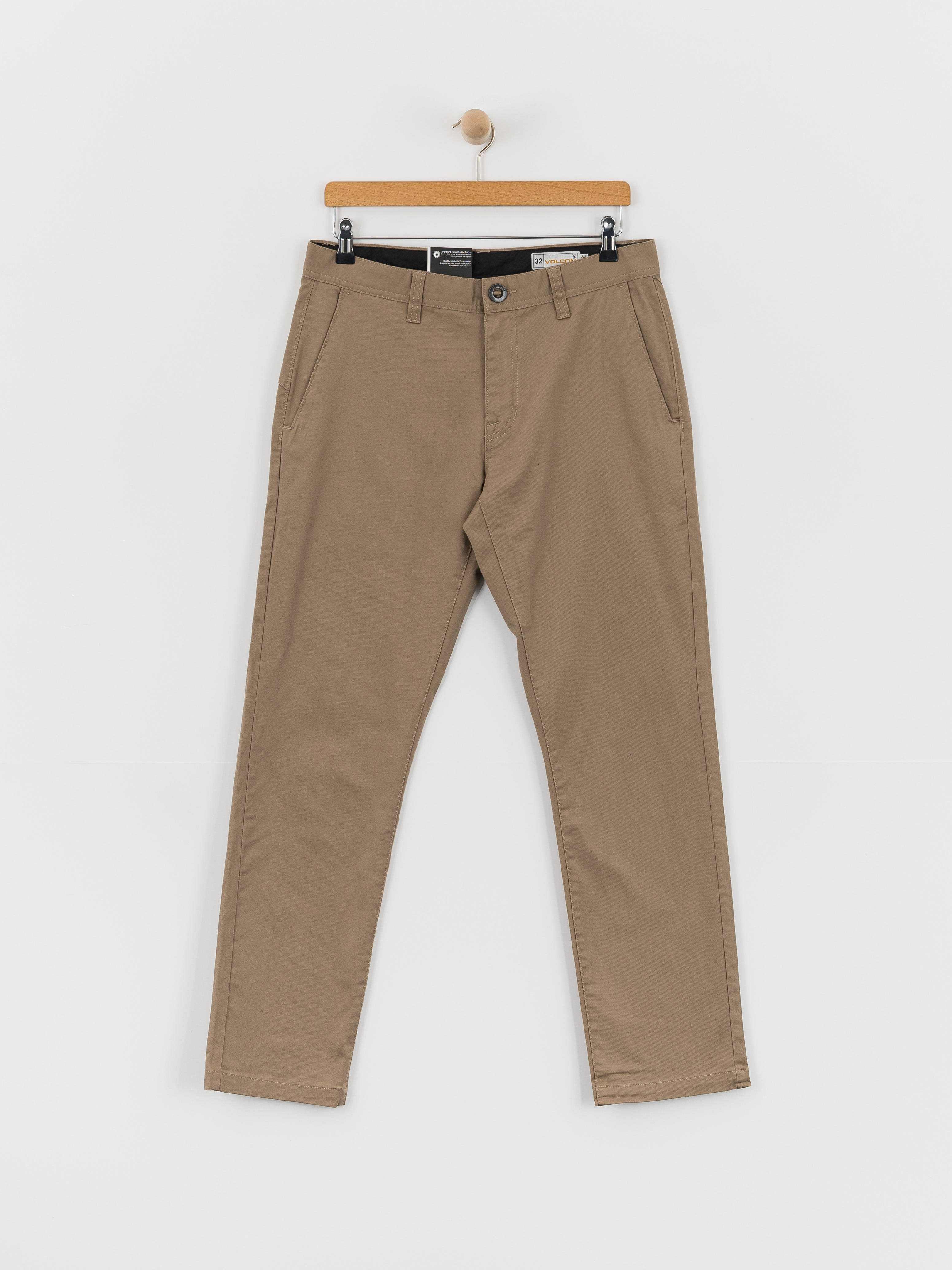 Volcom Frickin Modern Stret Kisnadrág (khaki)