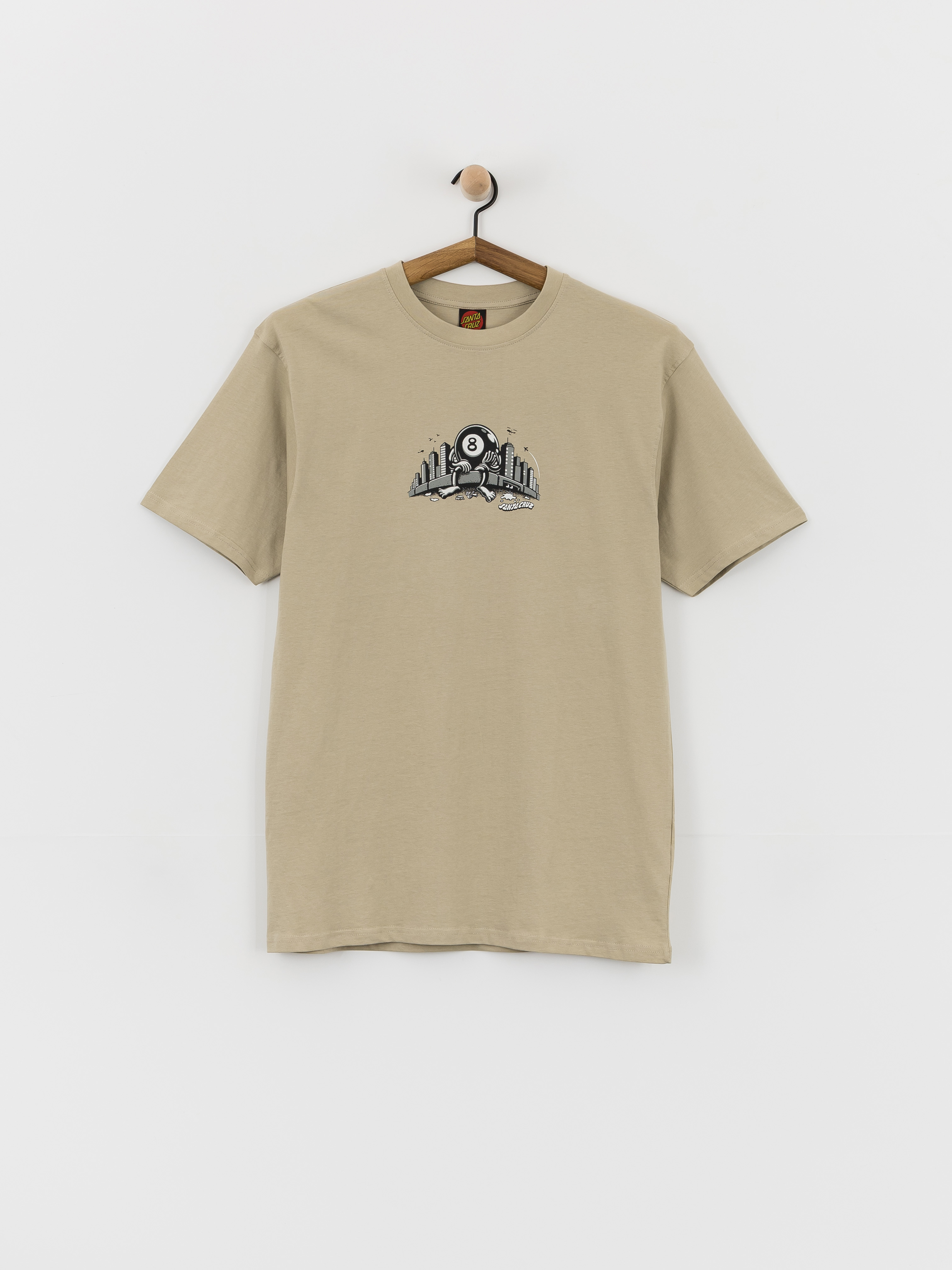 Santa Cruz Winkowski Curb Front Póló (stone grey)