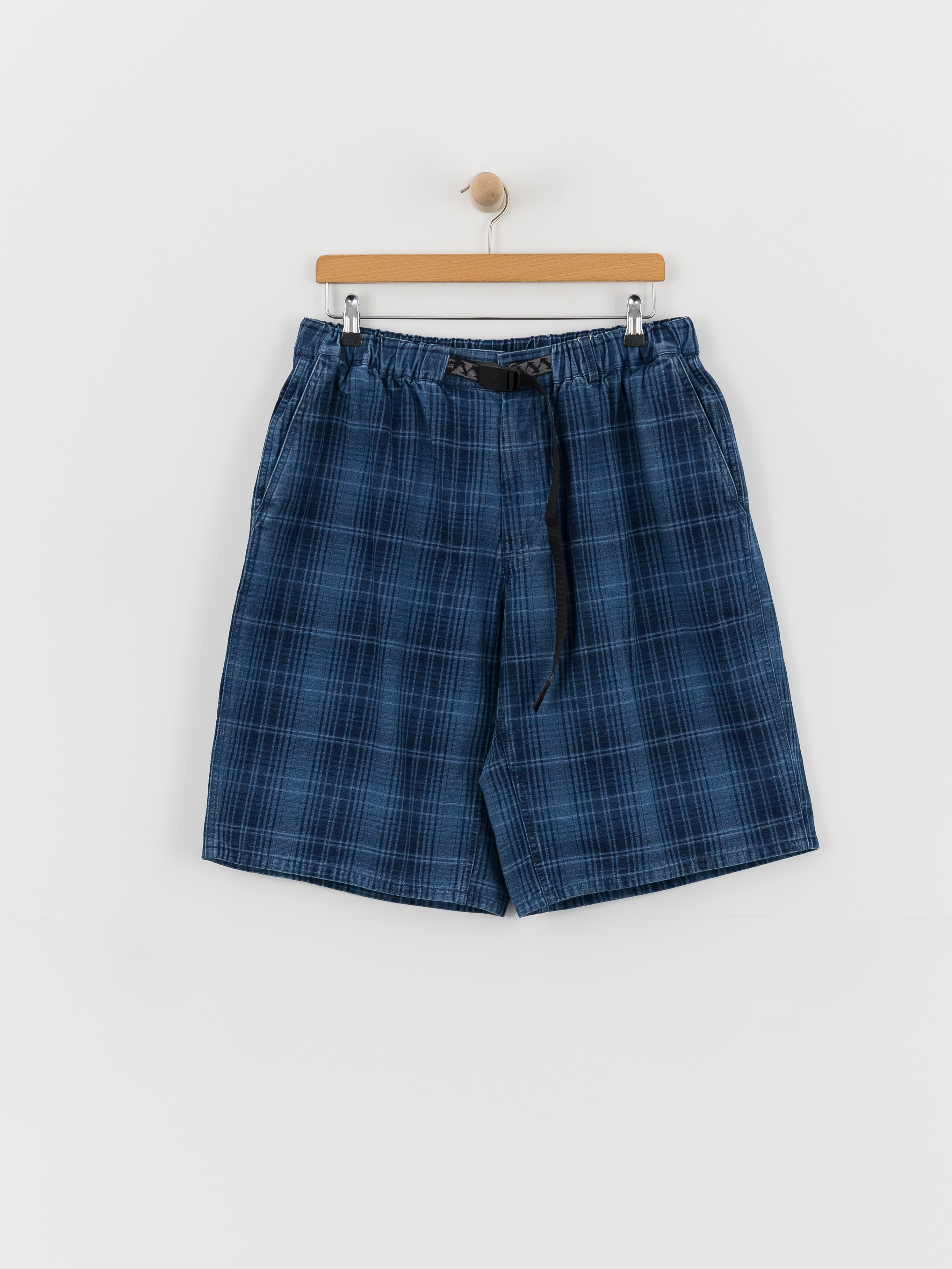 Gramicci Lagoon Short Denim Plaid Rövidnadrág