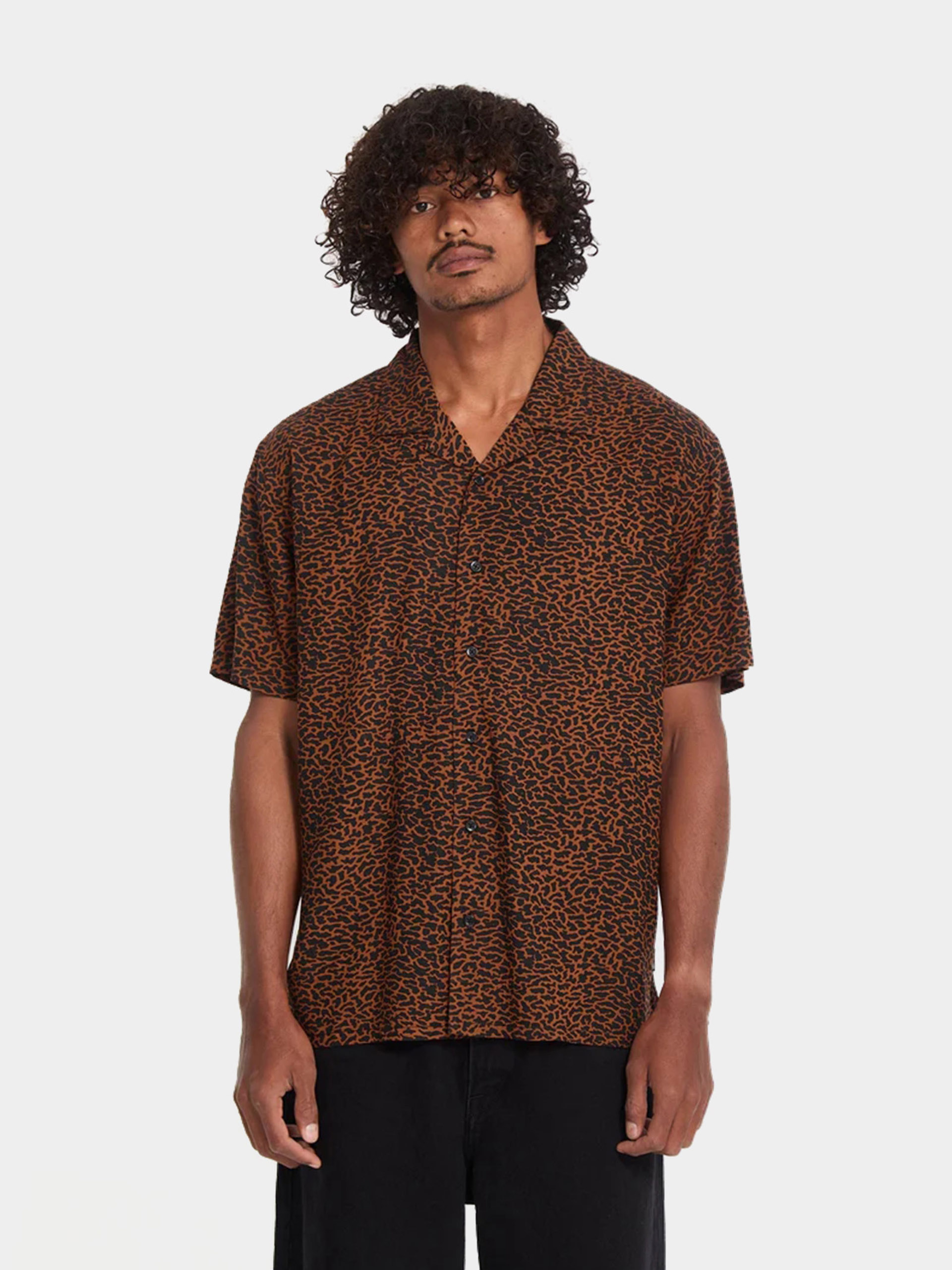 Ing Volcom Utopias Print (brown horn)