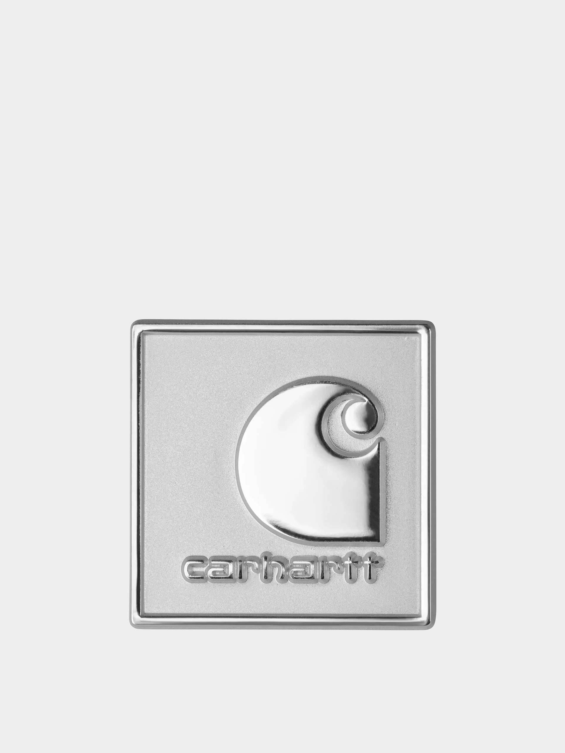 Logótű Carhartt WIP Square Label (silver)