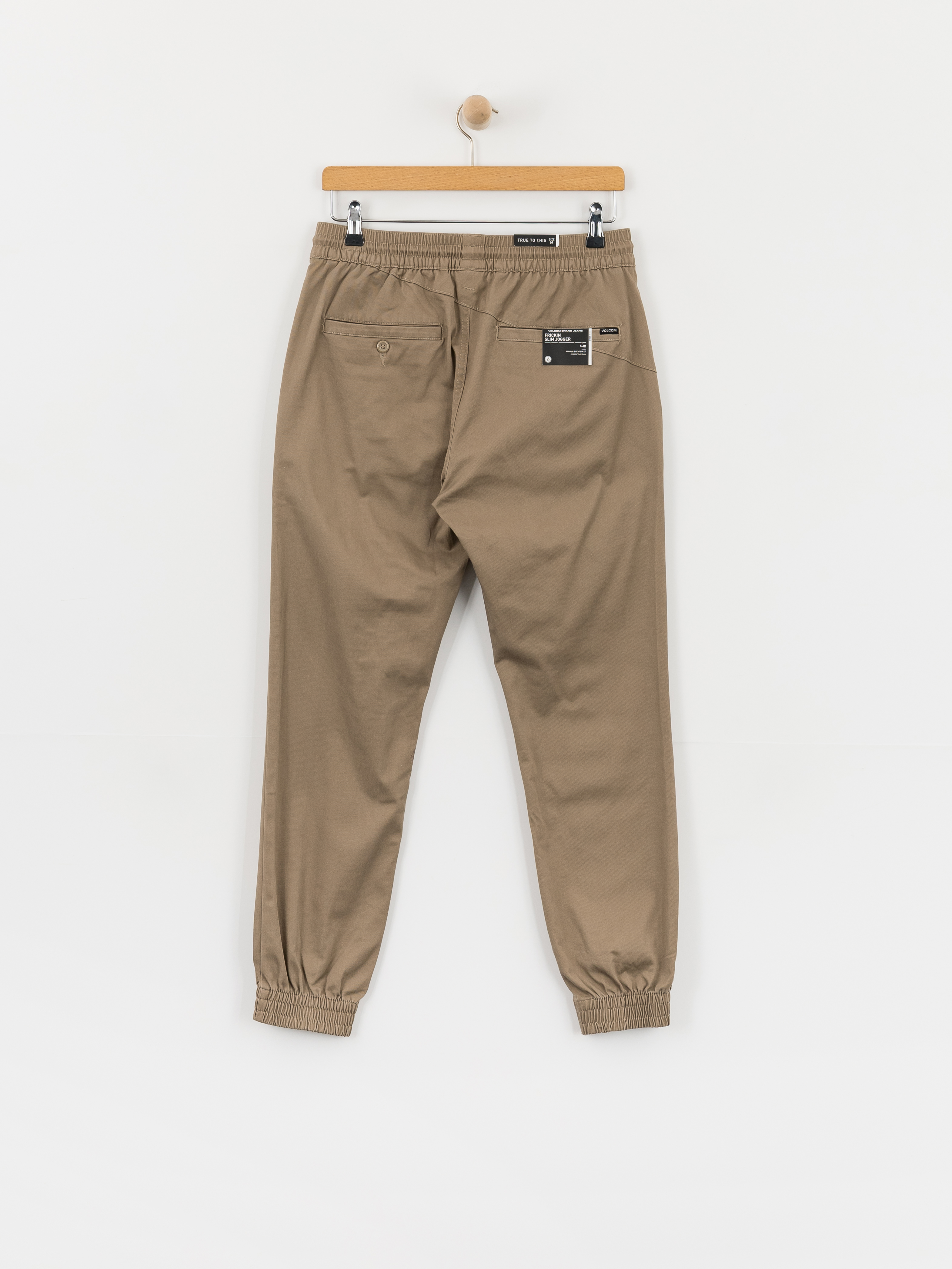 Volcom Frickin Slim Jogger Kisnadrág (khaki)