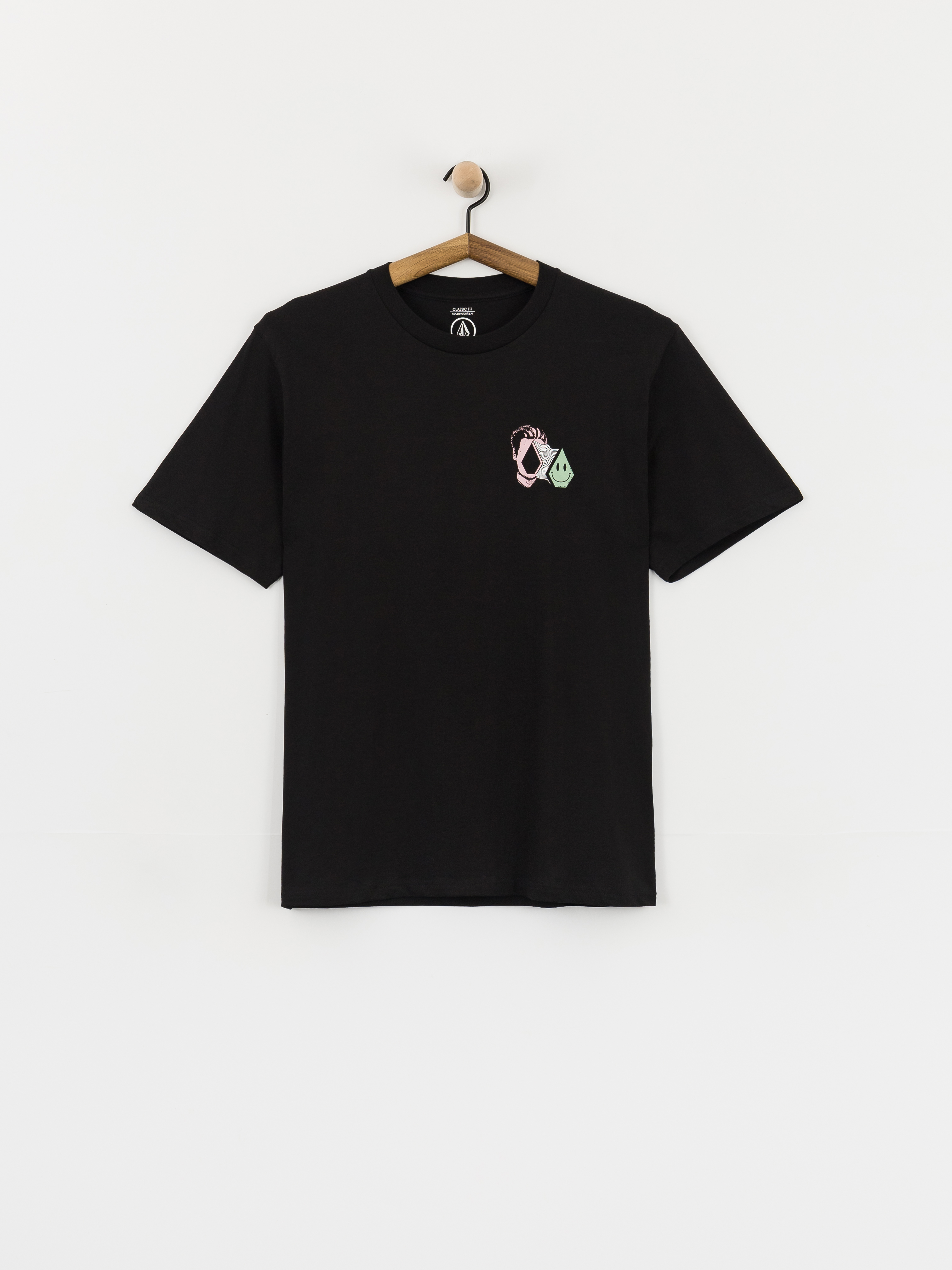 Póló Volcom Aura Bsc (black)