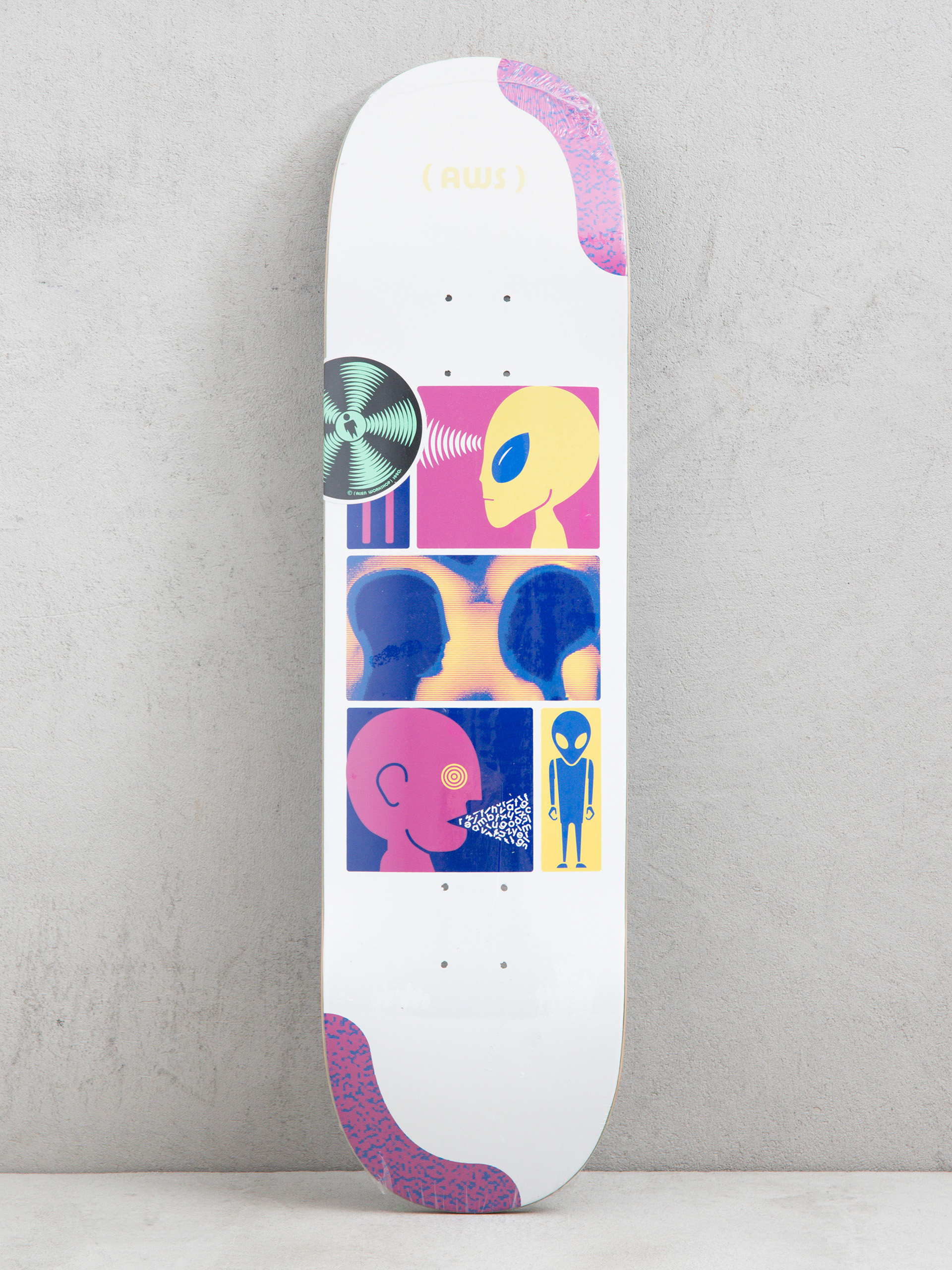 Gördeszka lap Alienworkshop Communique (white)