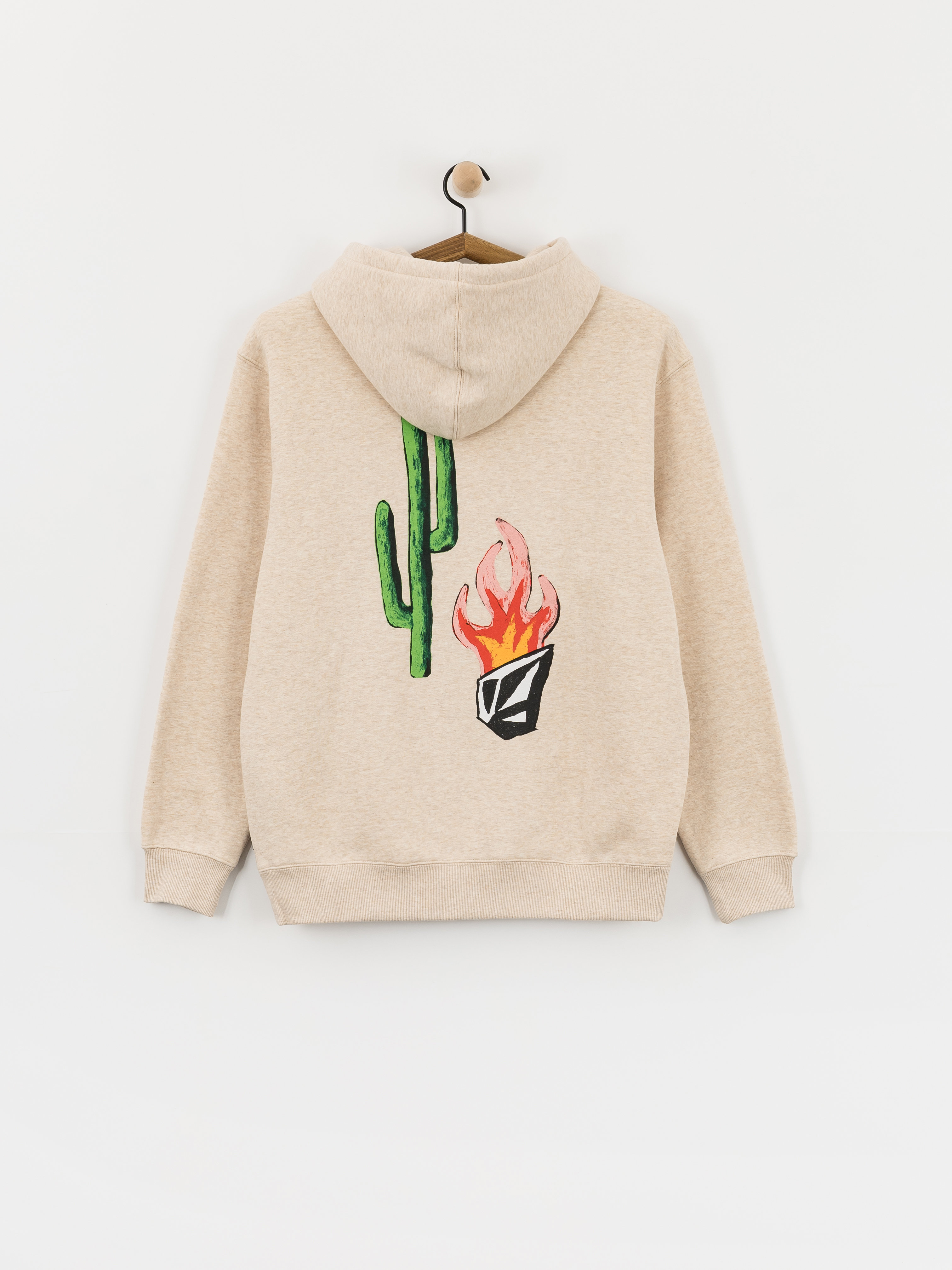 Volcom Fa Mickey Mason HD Kapucnis pulóver (dust heather)