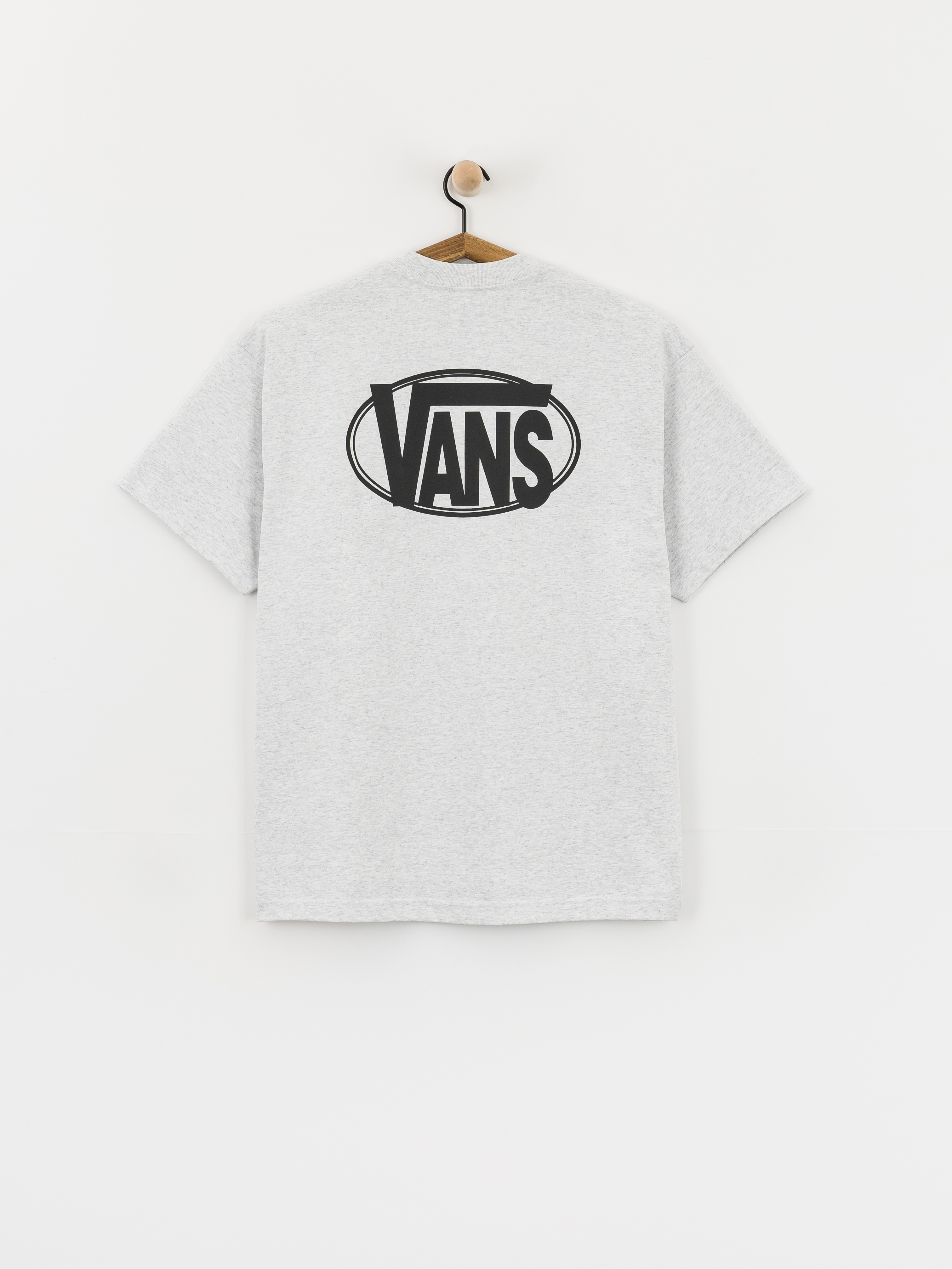 Vans Oval Logo Loose Pu00f3lu00f3 (light grey heat)