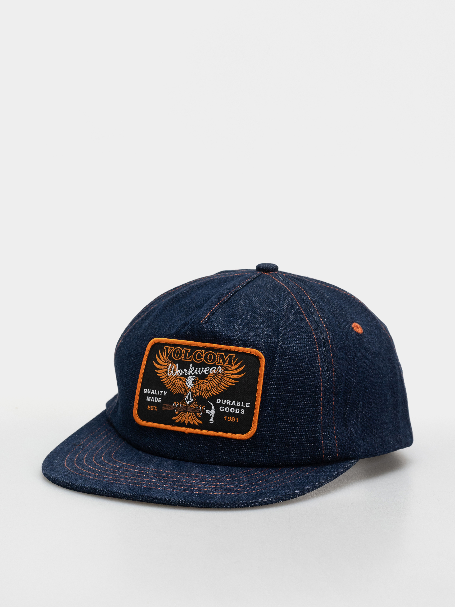 Volcom Hammered Workwear Baseball sapka (dust bowl indigo)