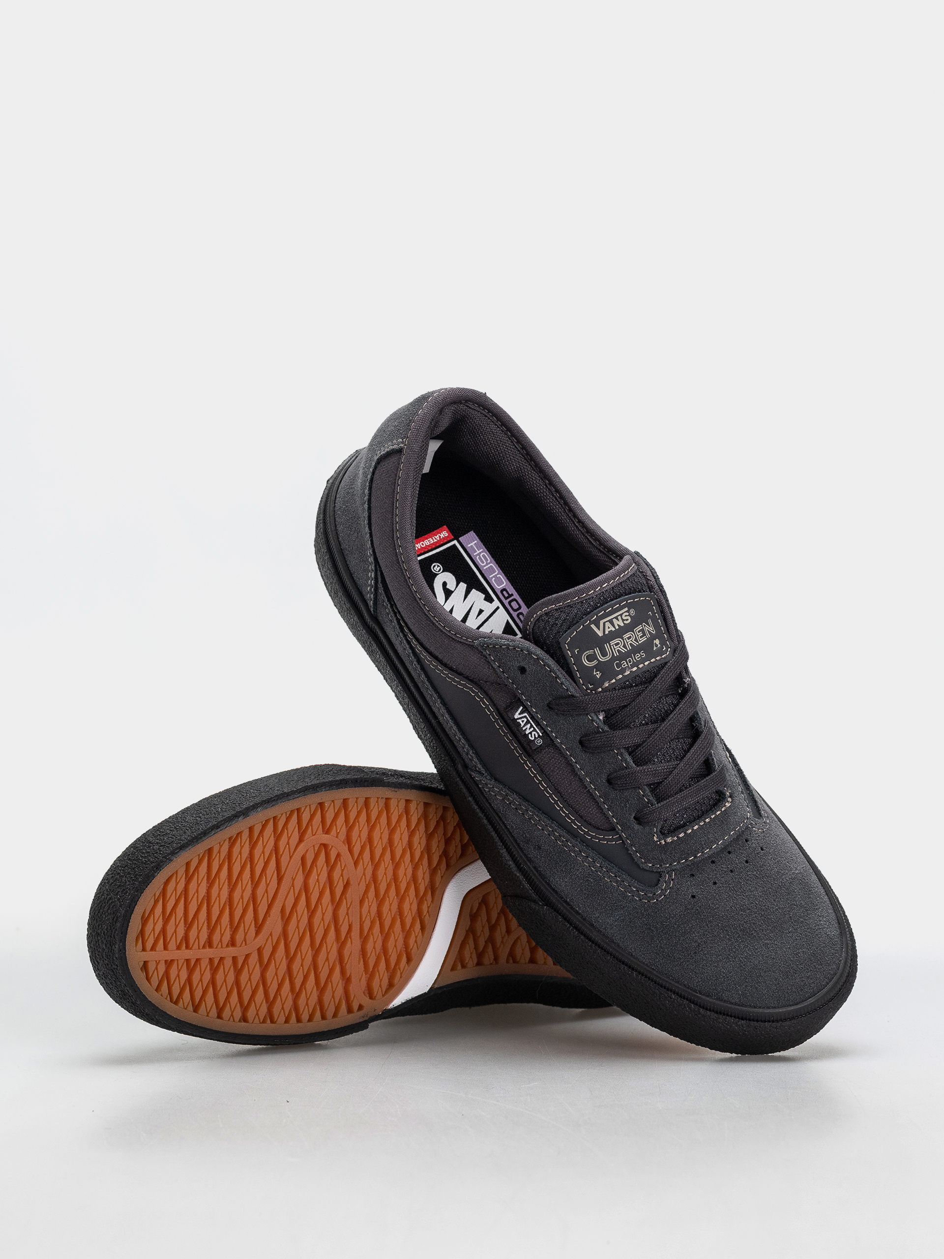 Vans Skate Curren Caples Cipők (charcoal/black)