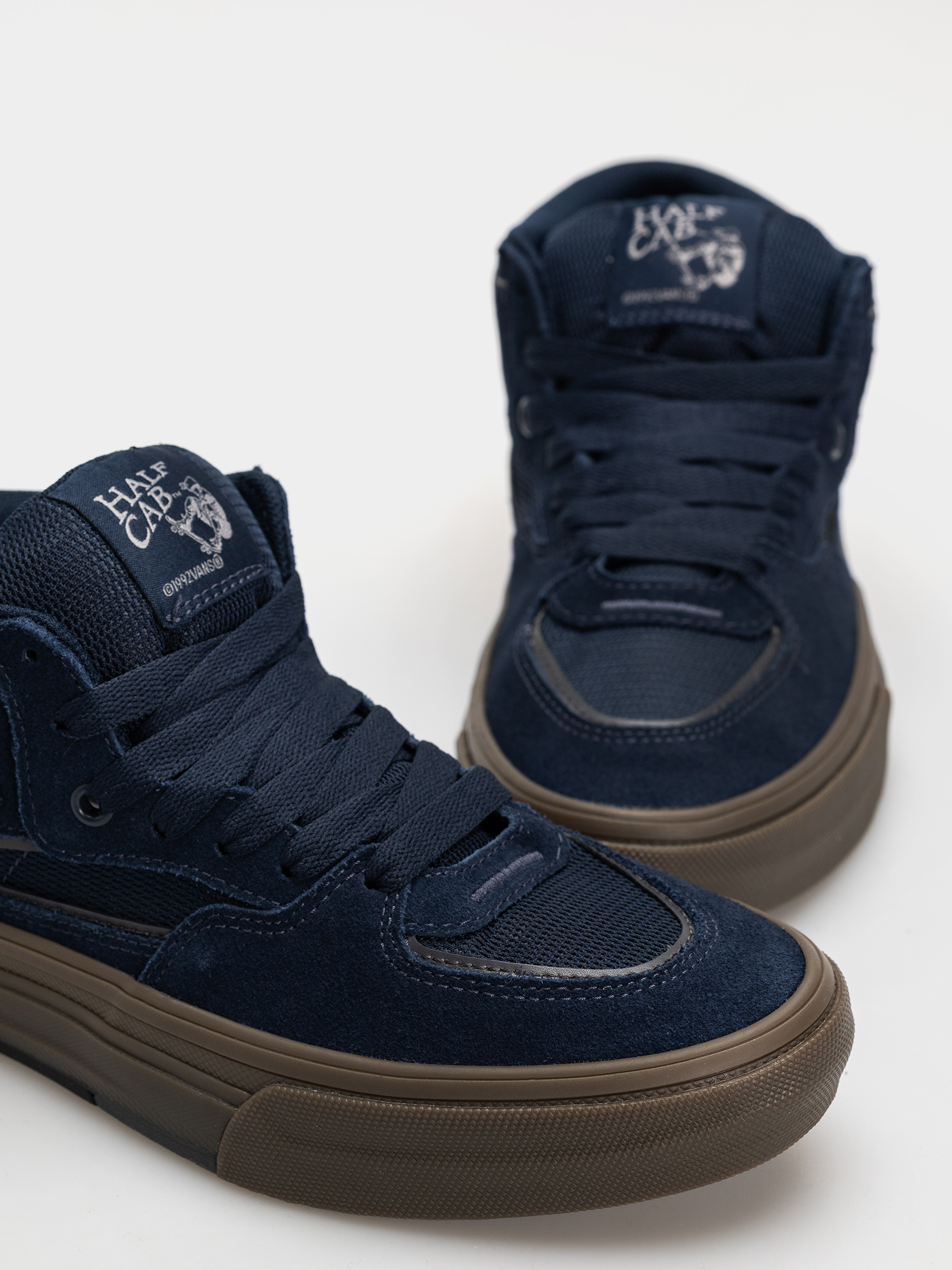 Vans Skate Half Cab Wafflecup Cipők (navy/dark gum)