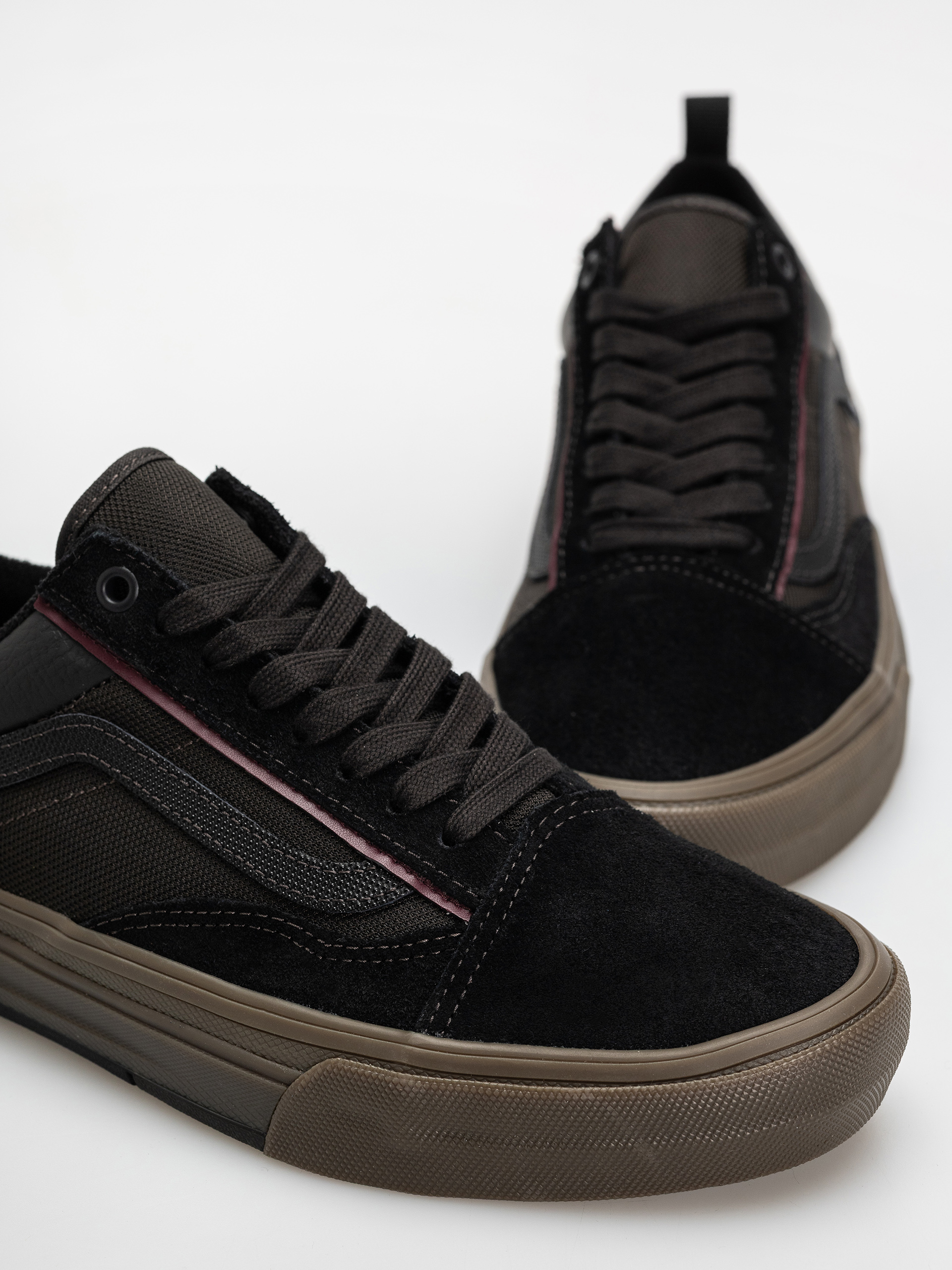 Vans Skate Old Skool Wafflecup Cipők (black/dark gum)