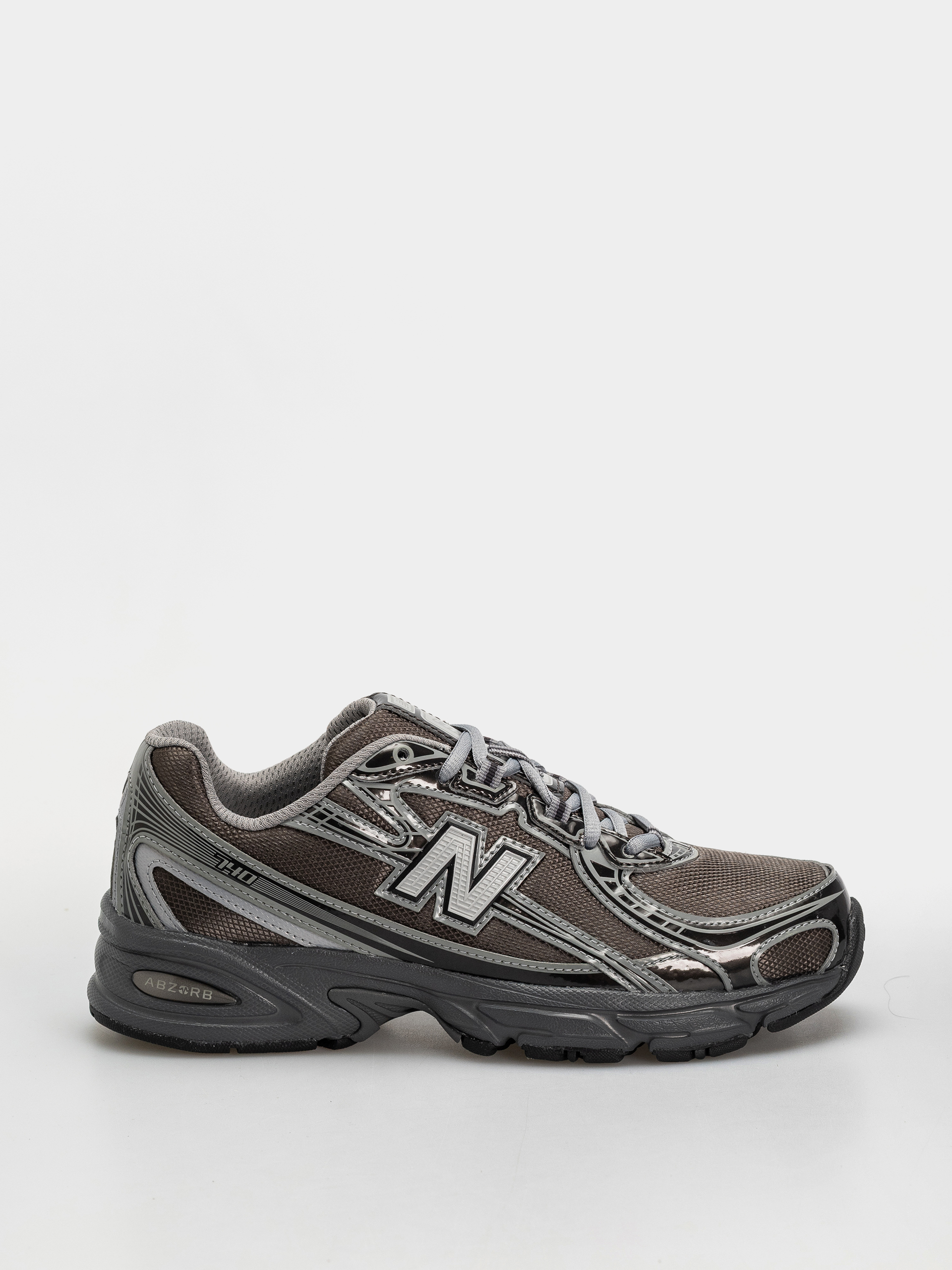 New Balance 740 Cipők (black metallic/castlerock pfp)