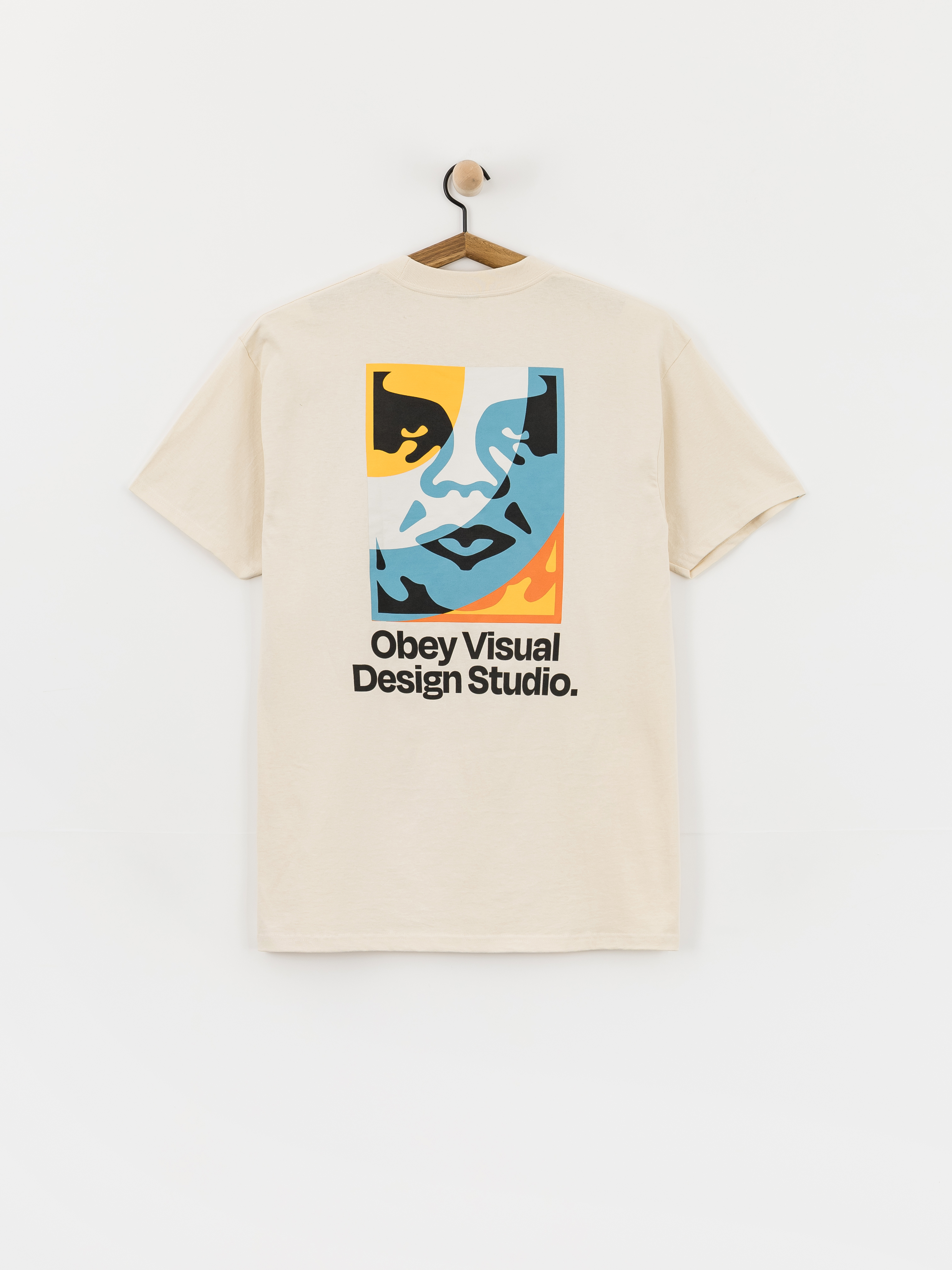 OBEY Visual Design Studio Póló (cream)