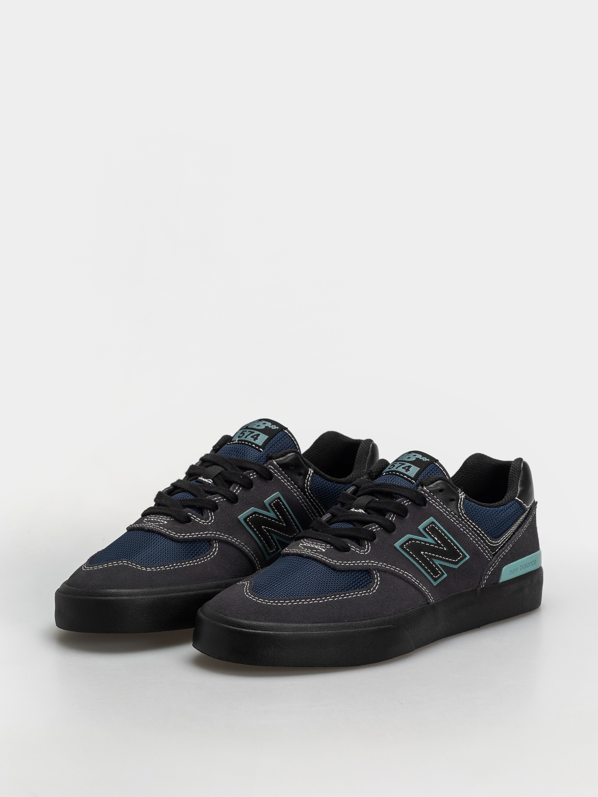 New Balance 574 Cipők (faded black/faded teal)