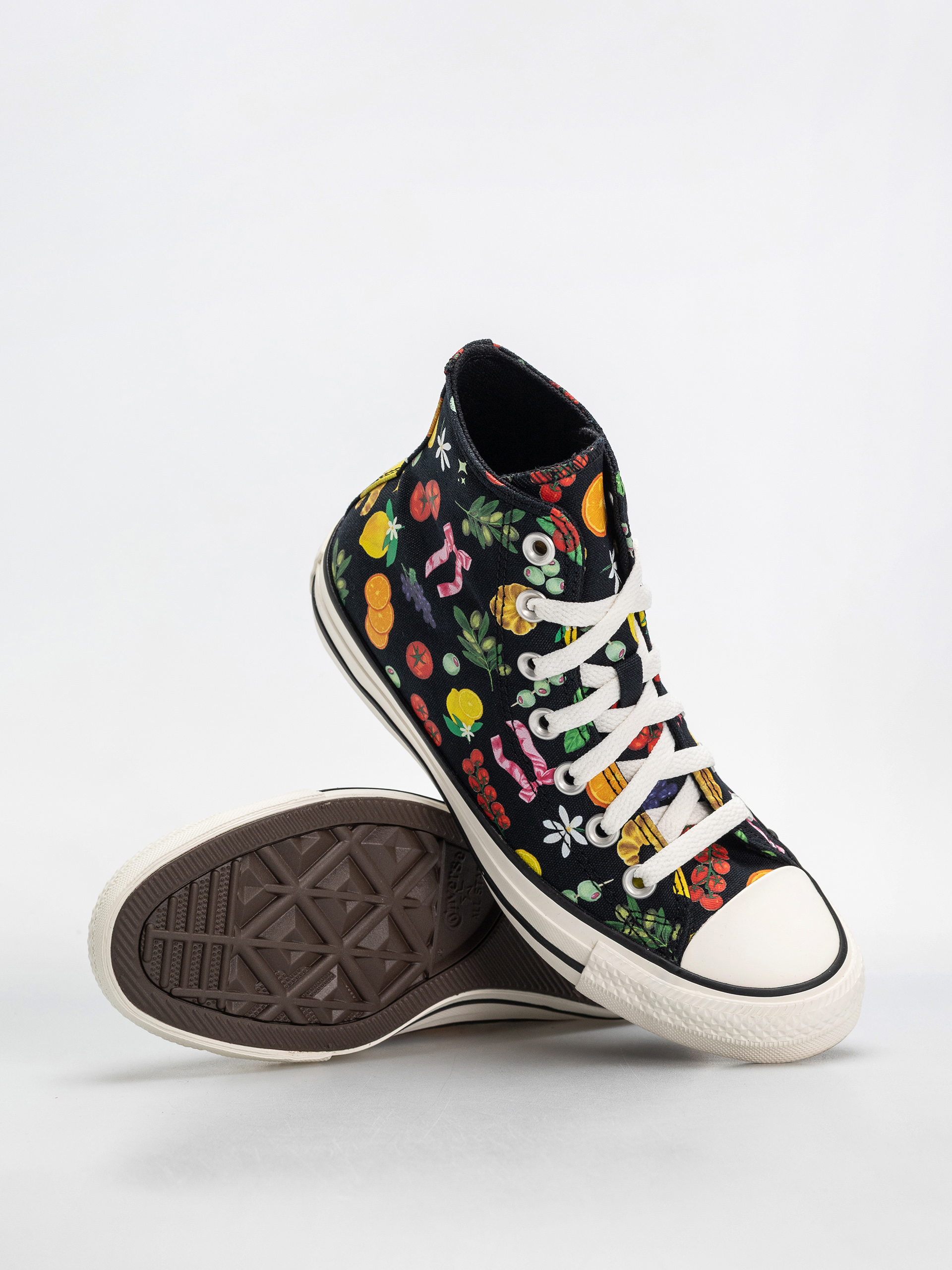 Converse Chuck Taylor All Star Hi Tornacipők (black/yellow/egret)