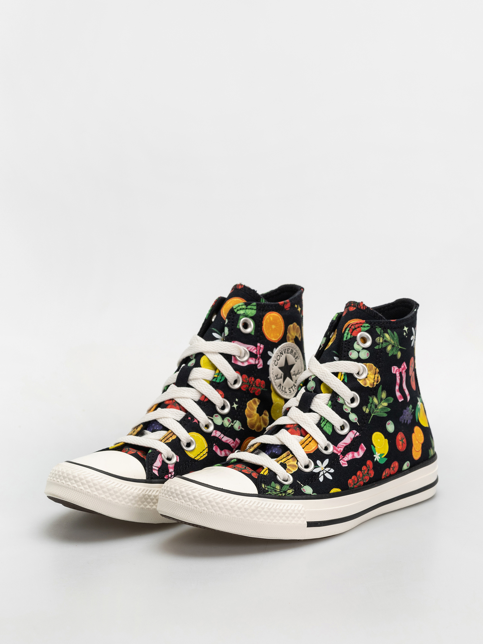 Converse Chuck Taylor All Star Hi Tornacipők (black/yellow/egret)