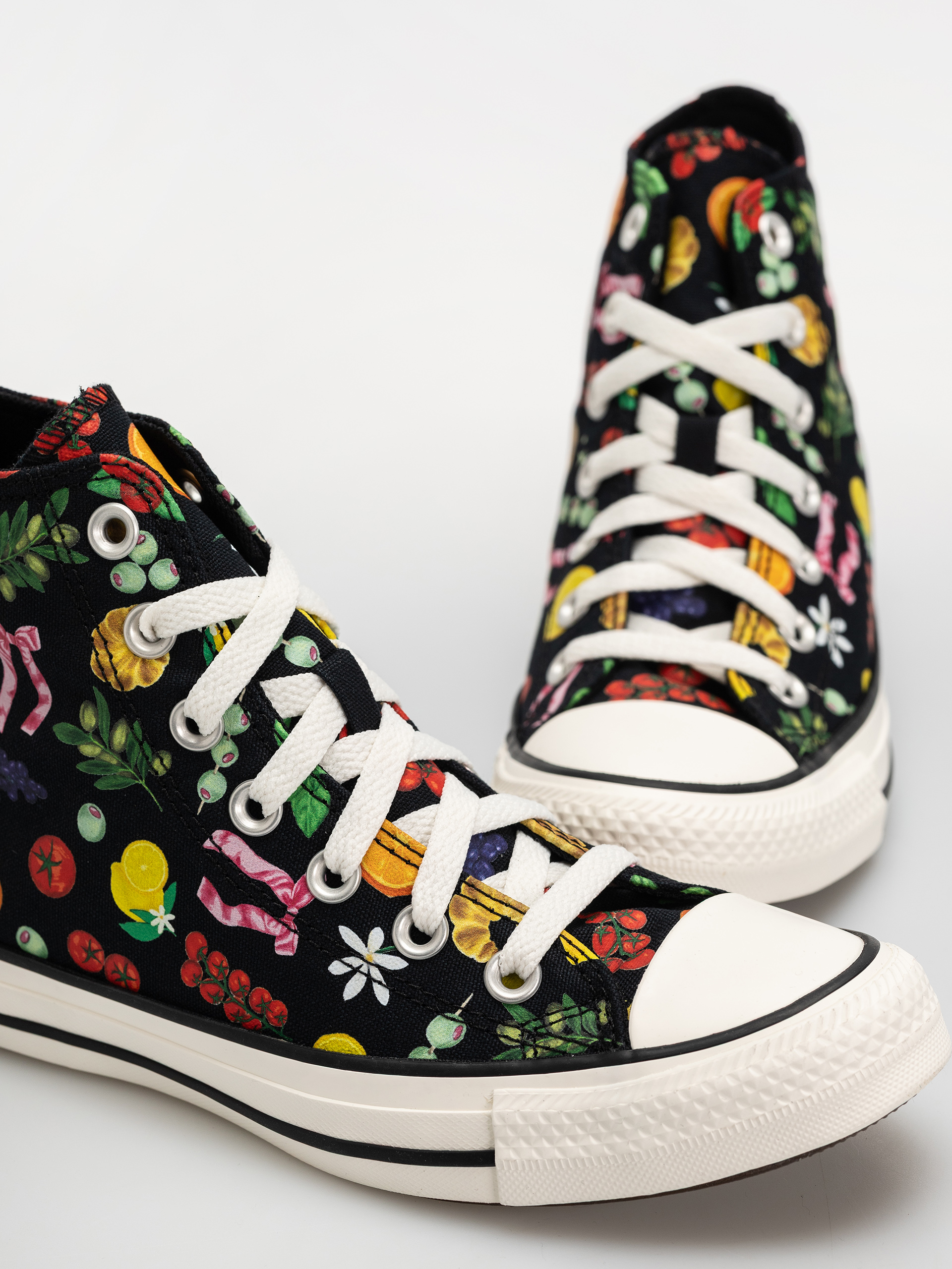 Converse Chuck Taylor All Star Hi Tornacipők (black/yellow/egret)