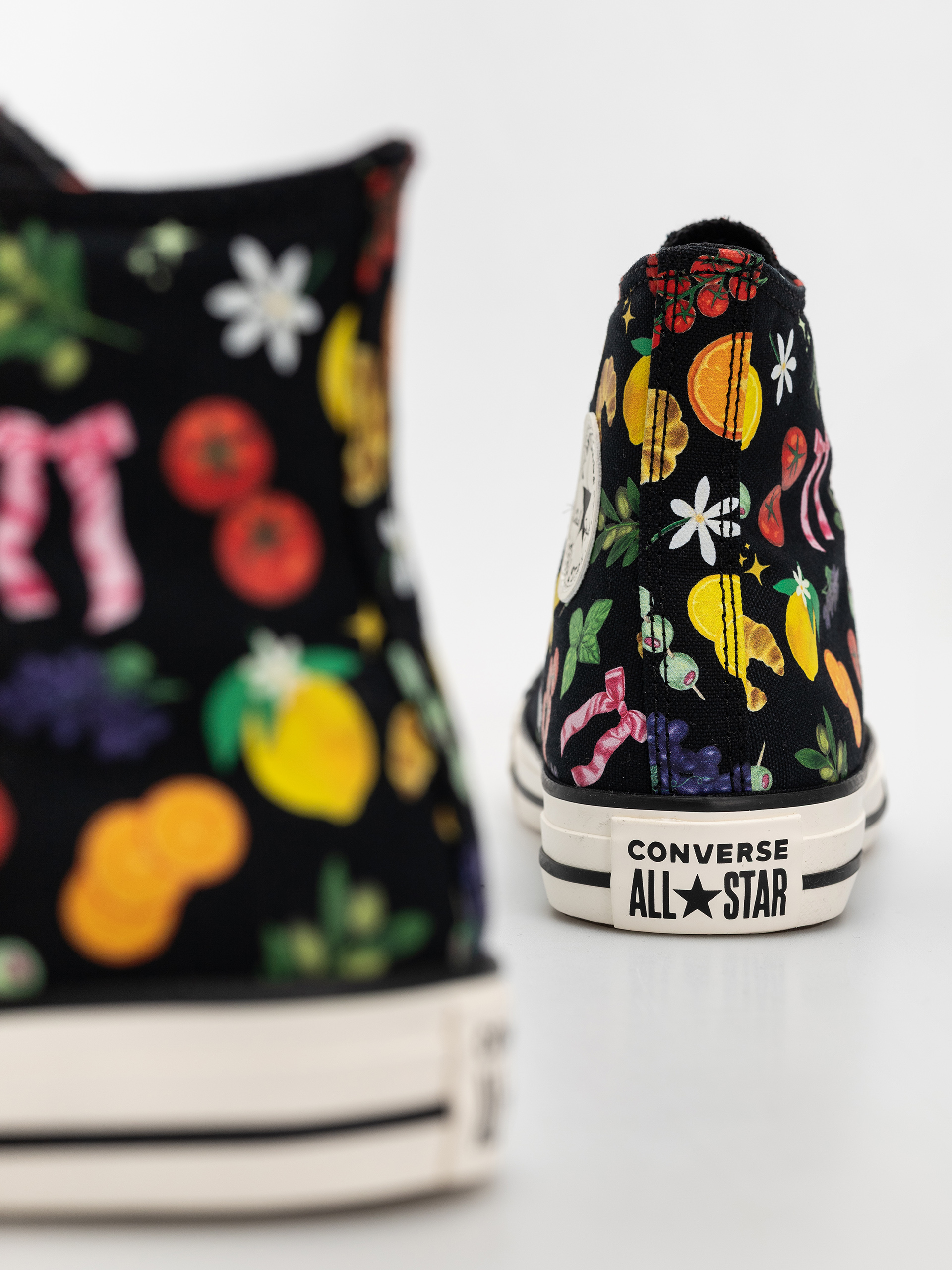 Converse Chuck Taylor All Star Hi Tornacipők (black/yellow/egret)