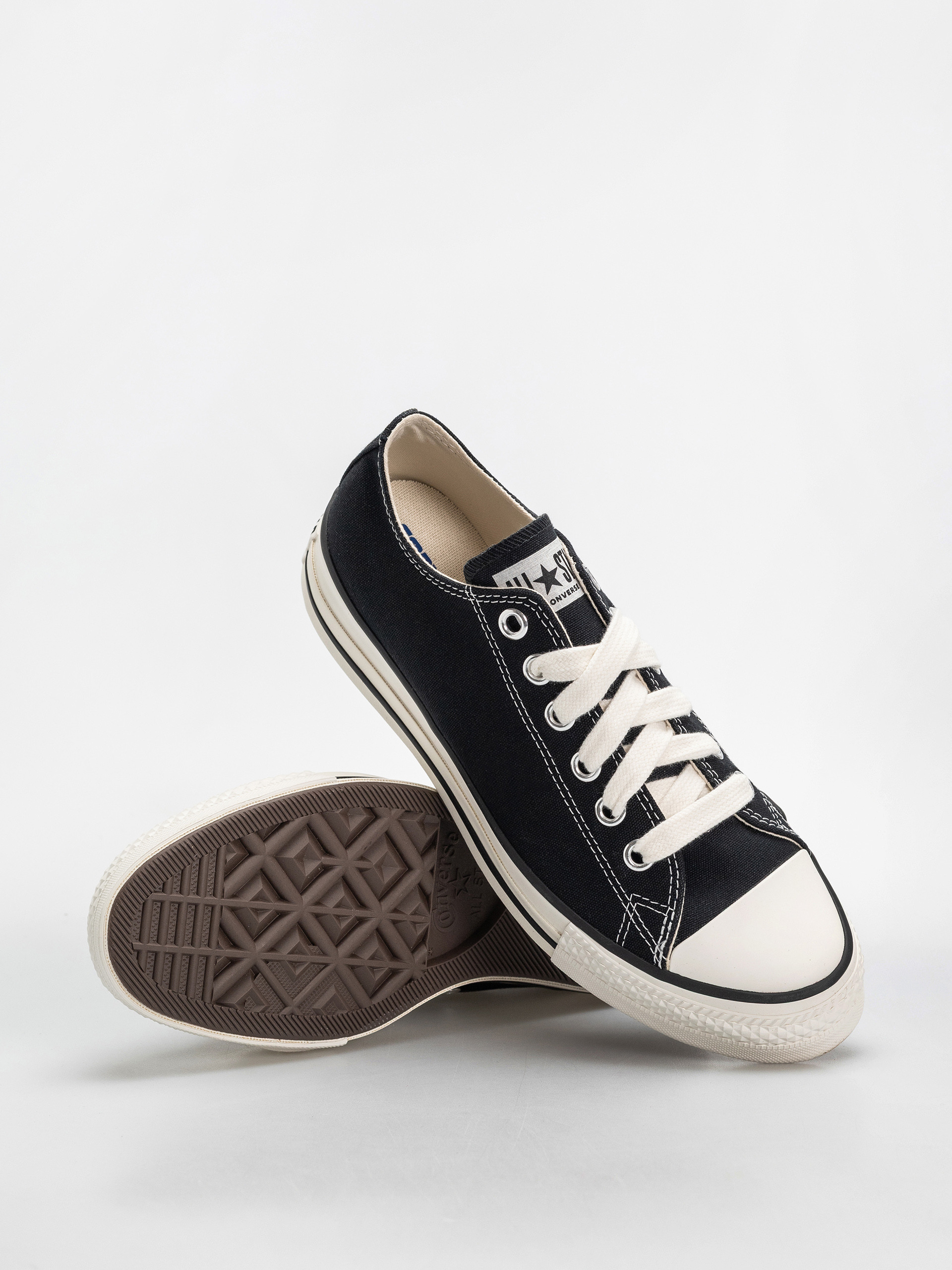 Converse Chuck Taylor Throwback Ox Tornacipők (black/vintage white)
