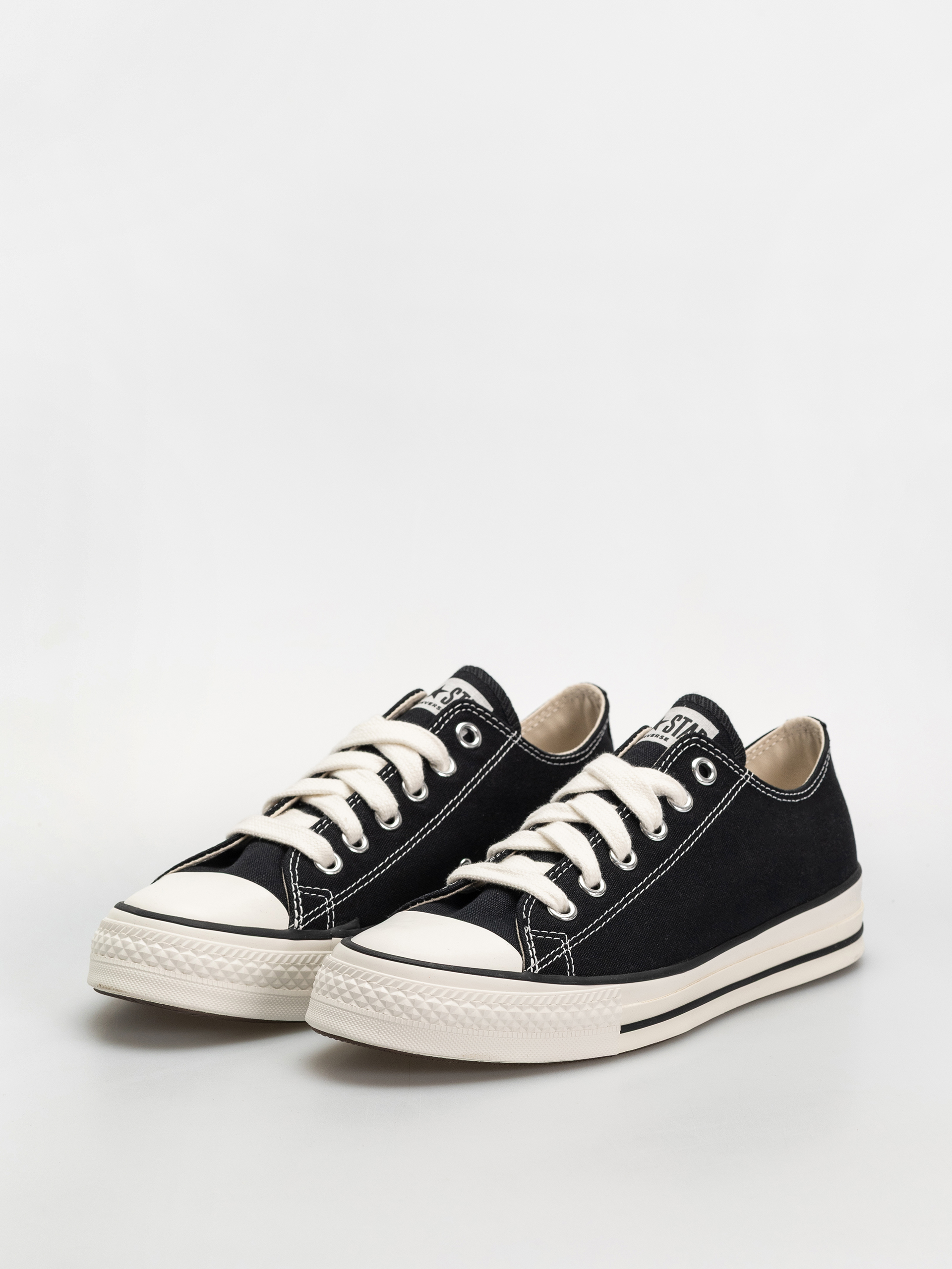 Converse Chuck Taylor Throwback Ox Tornacipők (black/vintage white)
