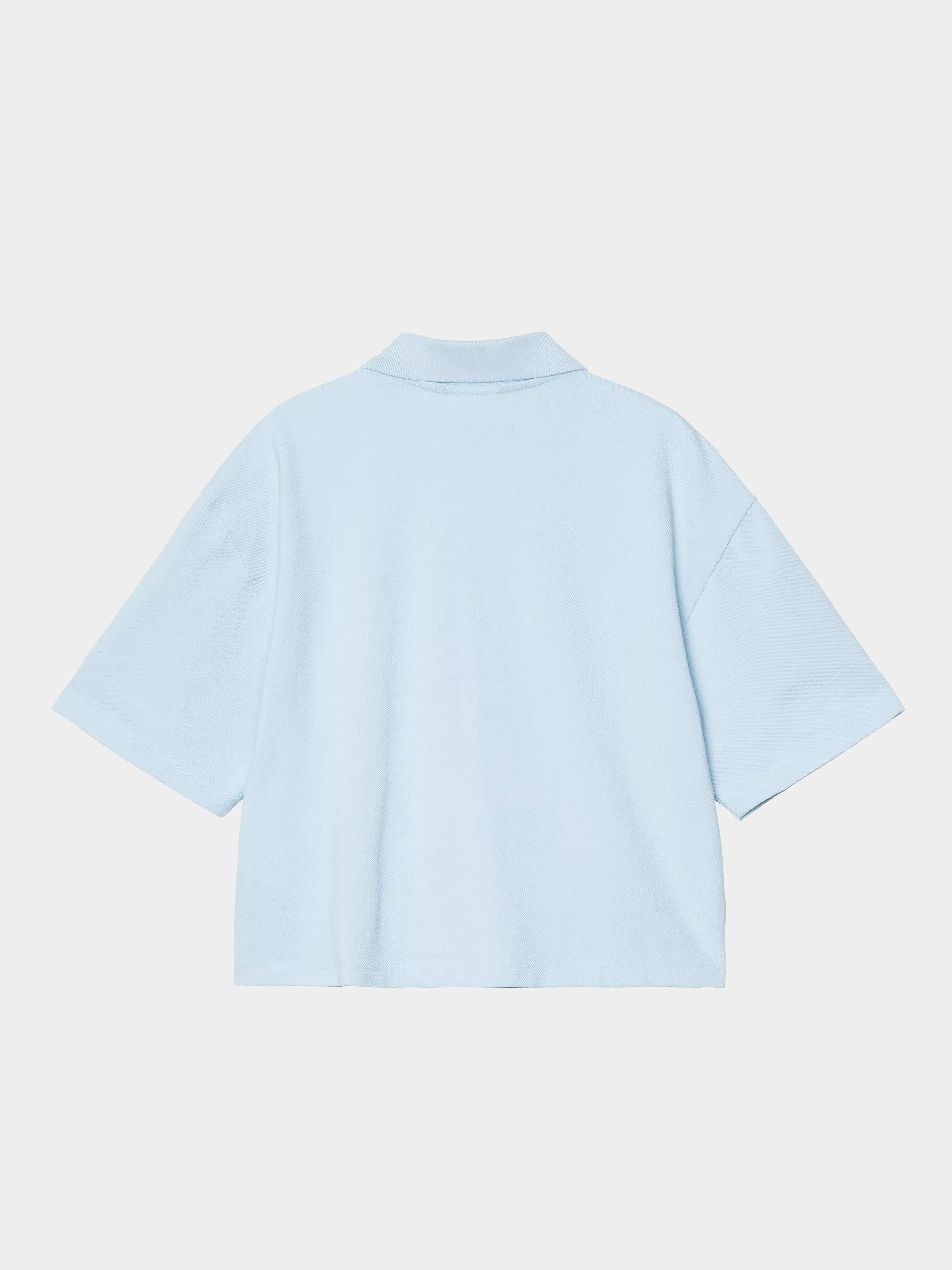 Póló Carhartt WIP Script Polo Wmn (icaria/white)