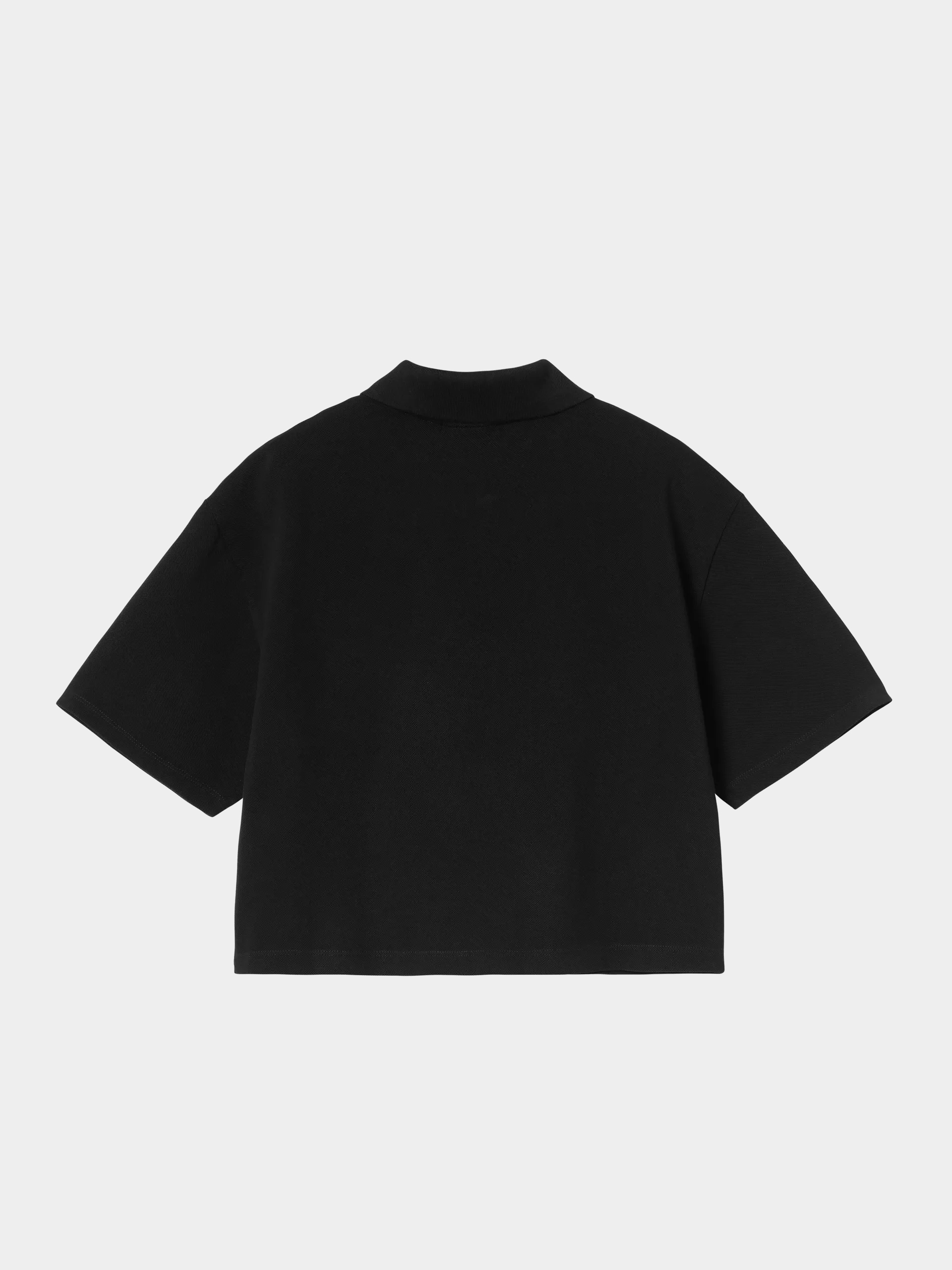 Póló Carhartt WIP Script Polo Wmn (black/white)