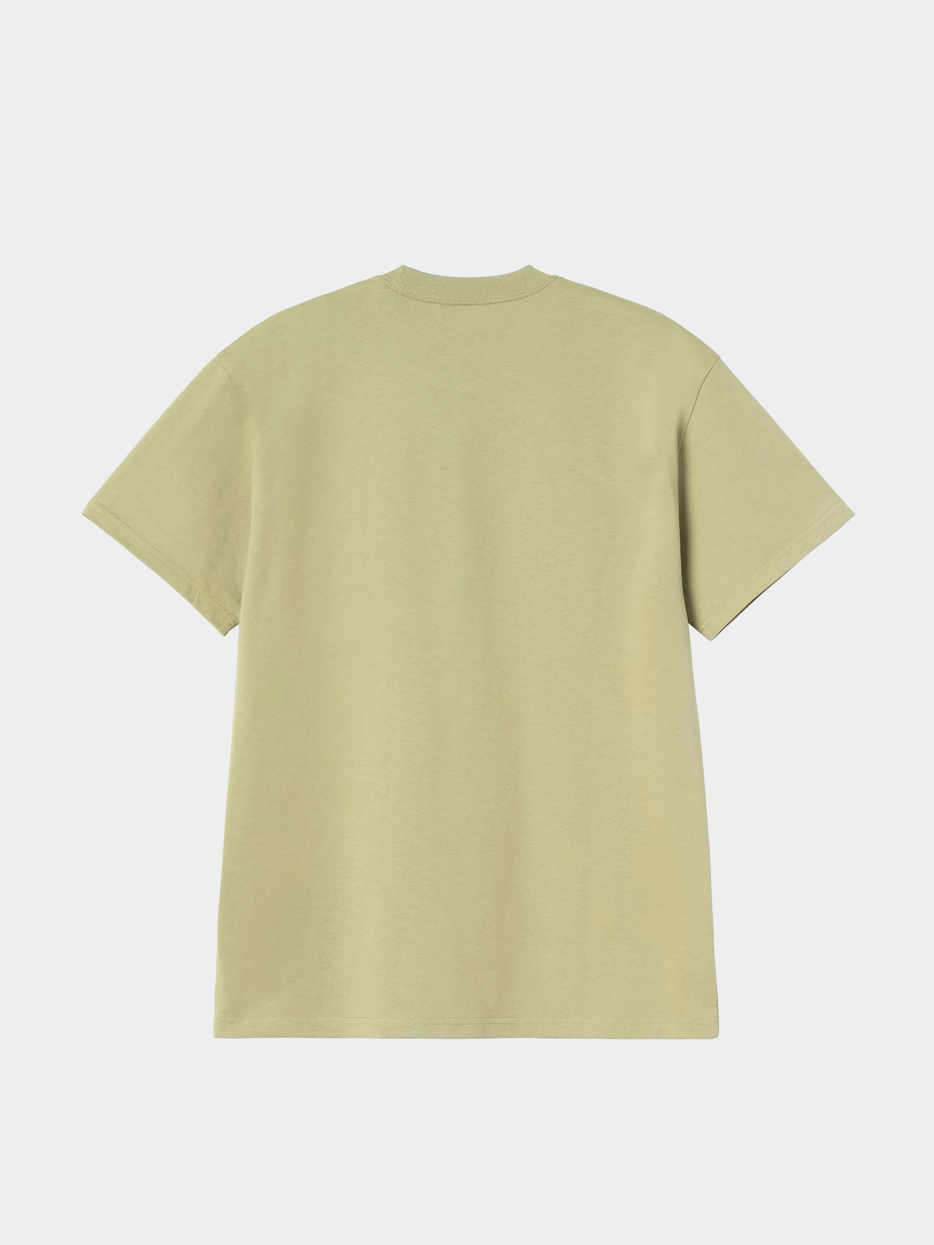 Póló Carhartt WIP Longhand Pocket (gentle green/white)