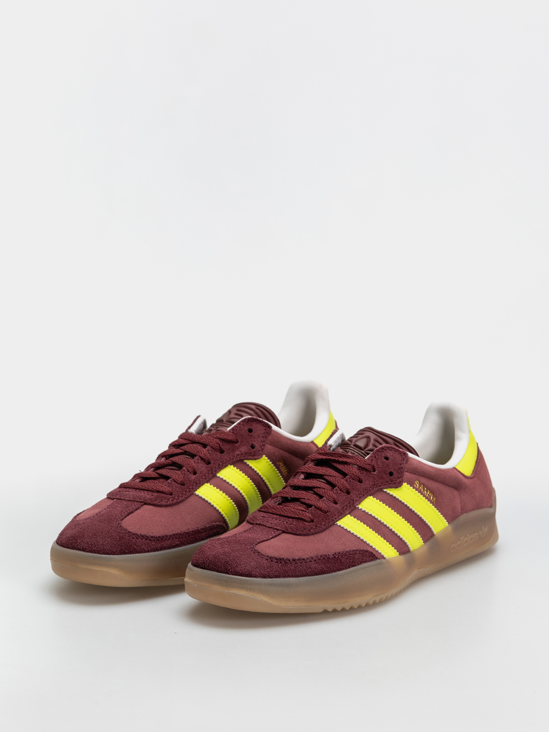 adidas Puig Samba Cipők (maroon/sesoye/shared)