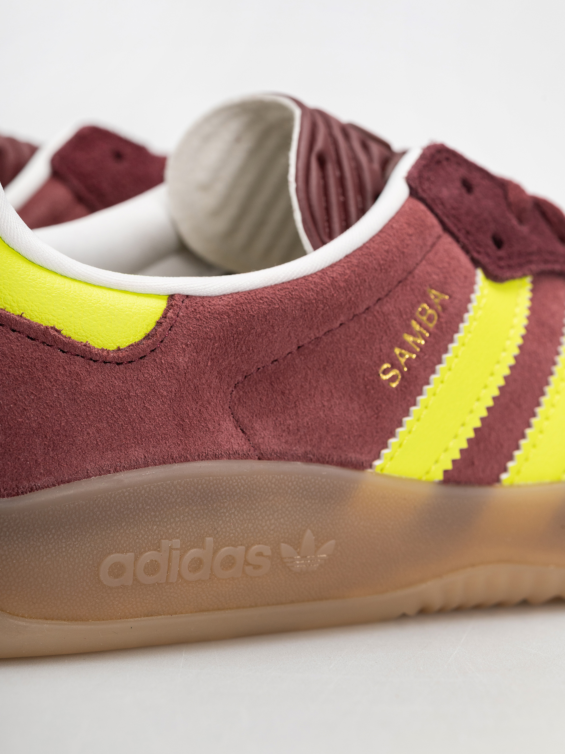 adidas Puig Samba Cipők (maroon/sesoye/shared)