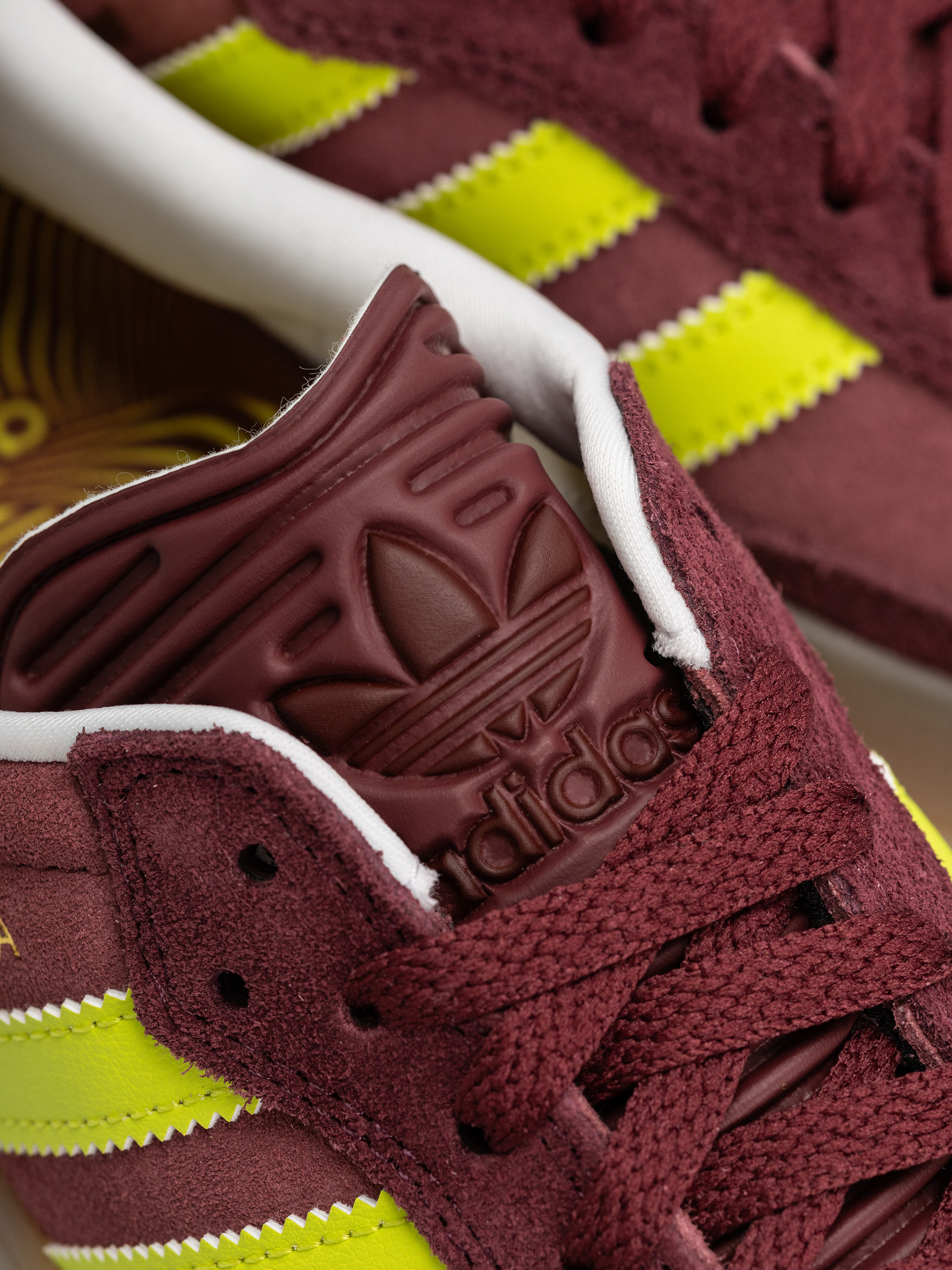 adidas Puig Samba Cipők (maroon/sesoye/shared)