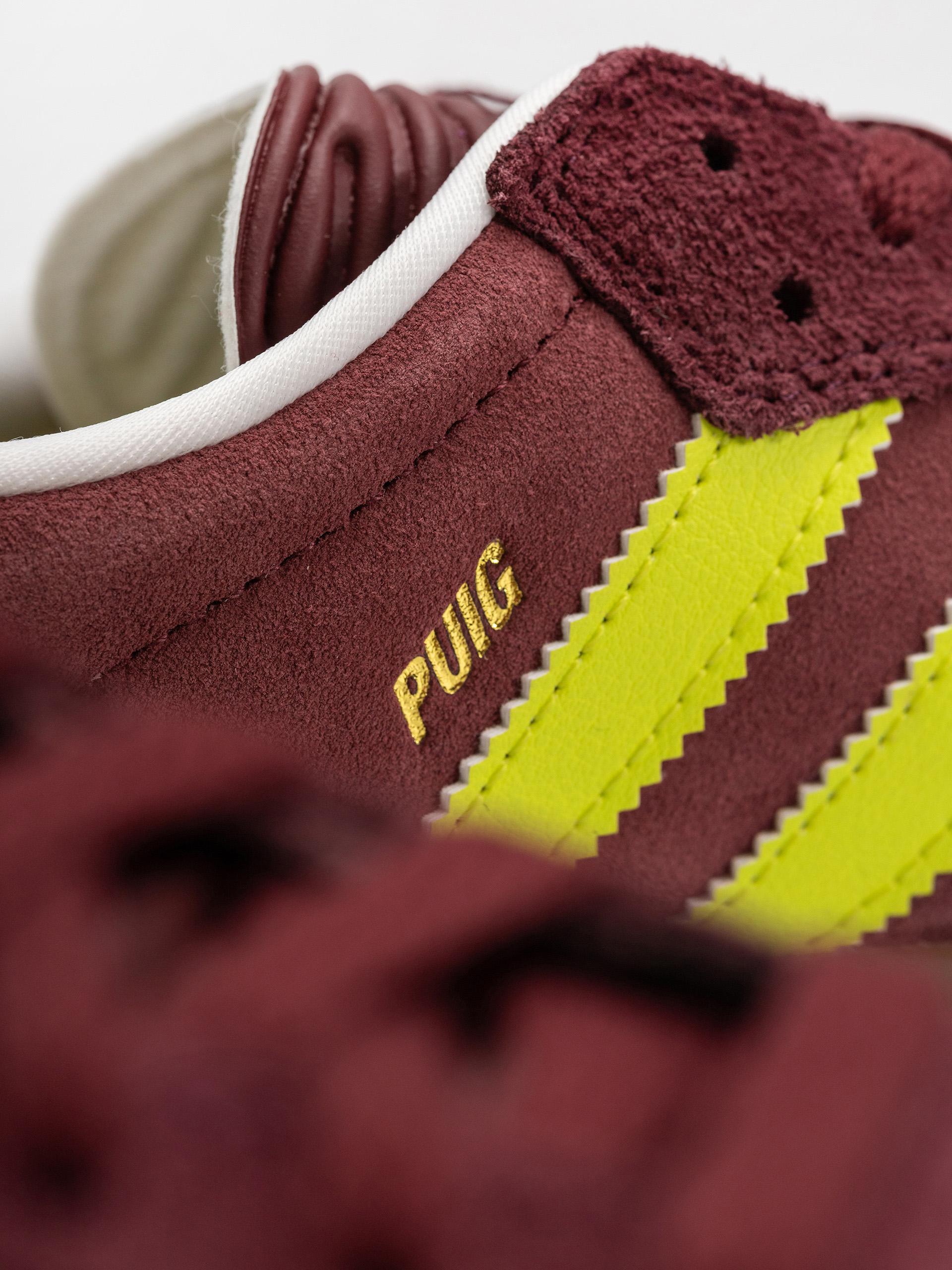 adidas Puig Samba Cipők (maroon/sesoye/shared)