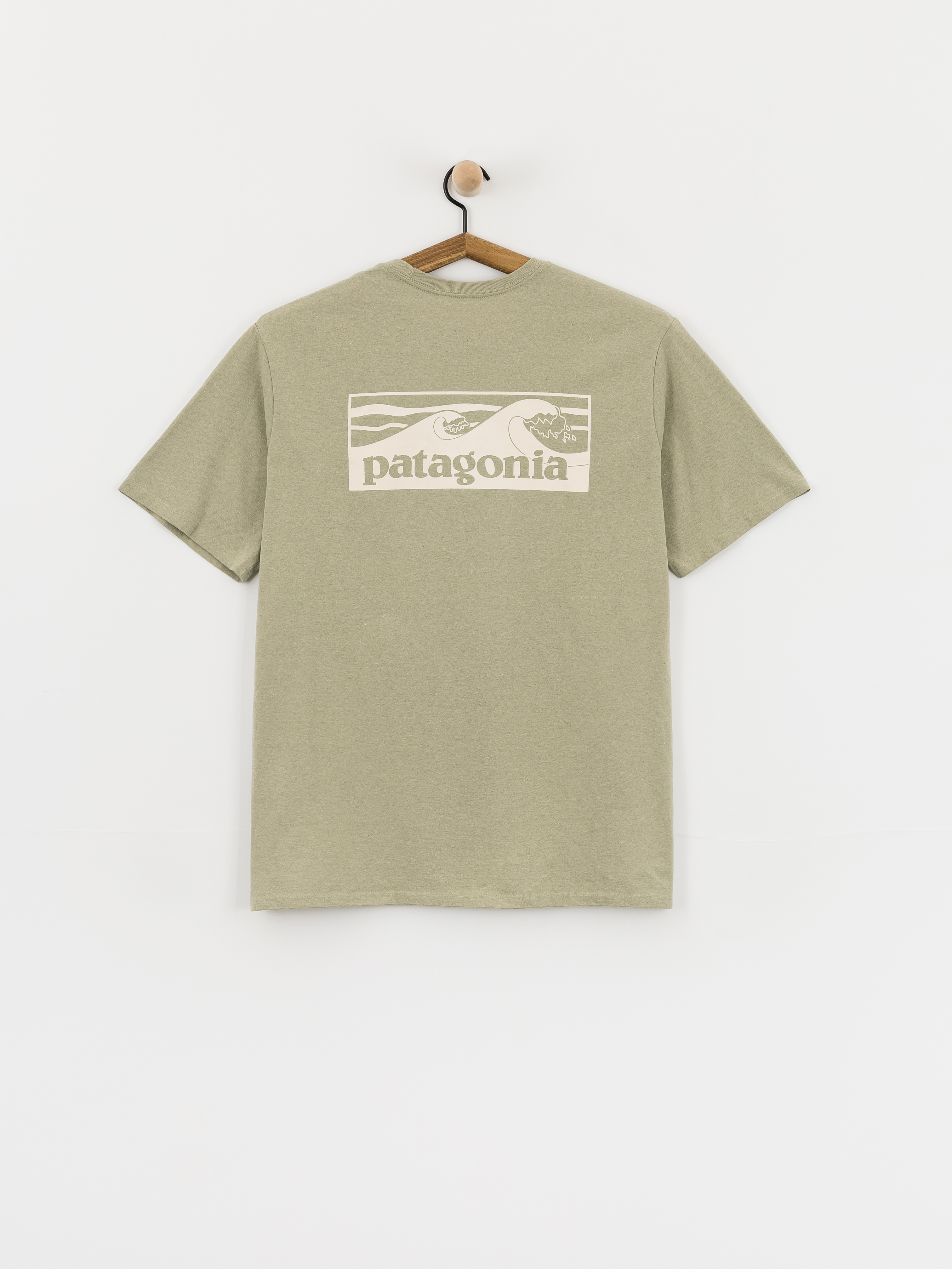 Patagonia Boardshort Logo Pocket Responsibili Póló (gumtree green)