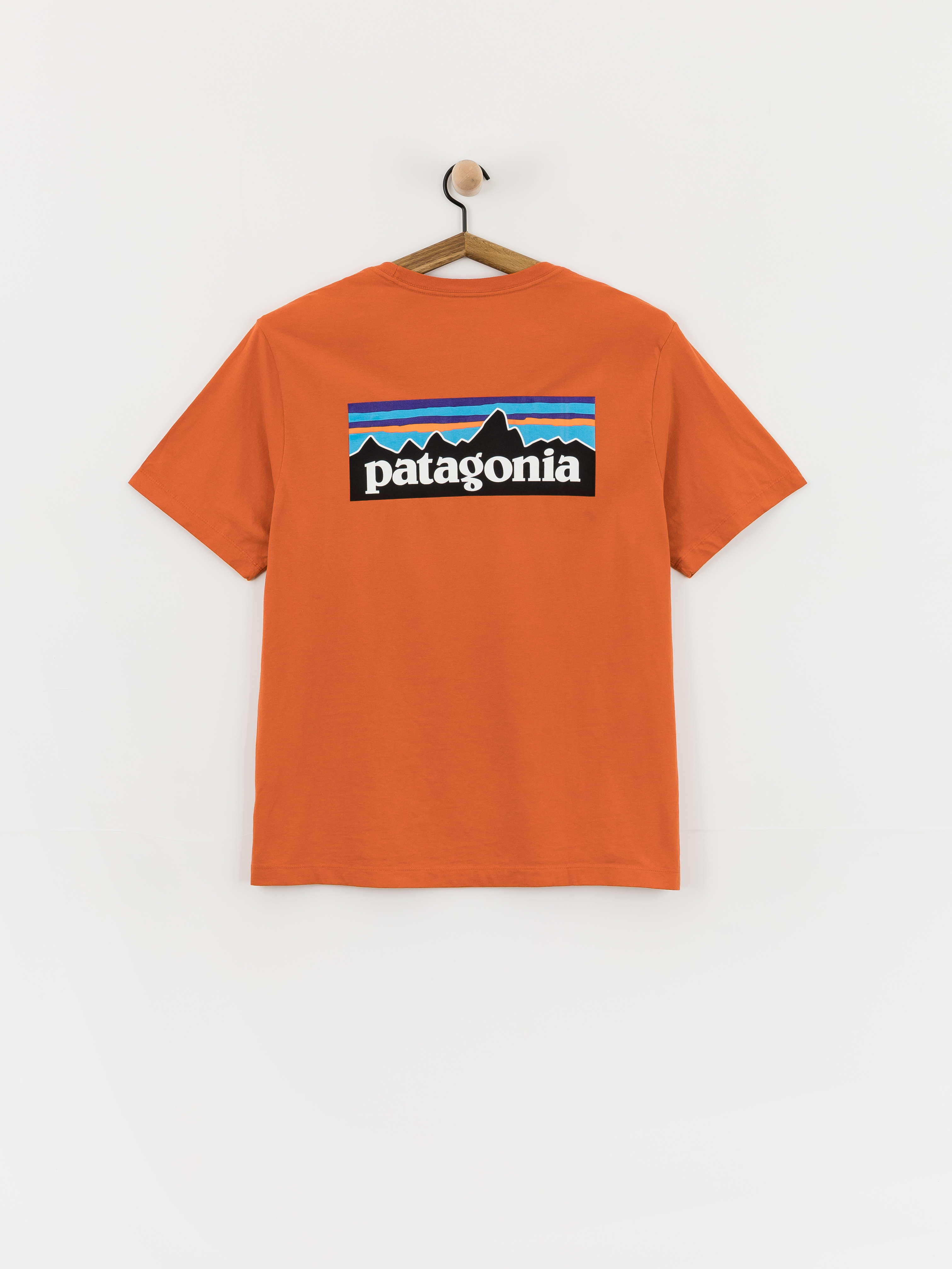 Patagonia P 6 Logo Pu00f3lu00f3 (coal orange)