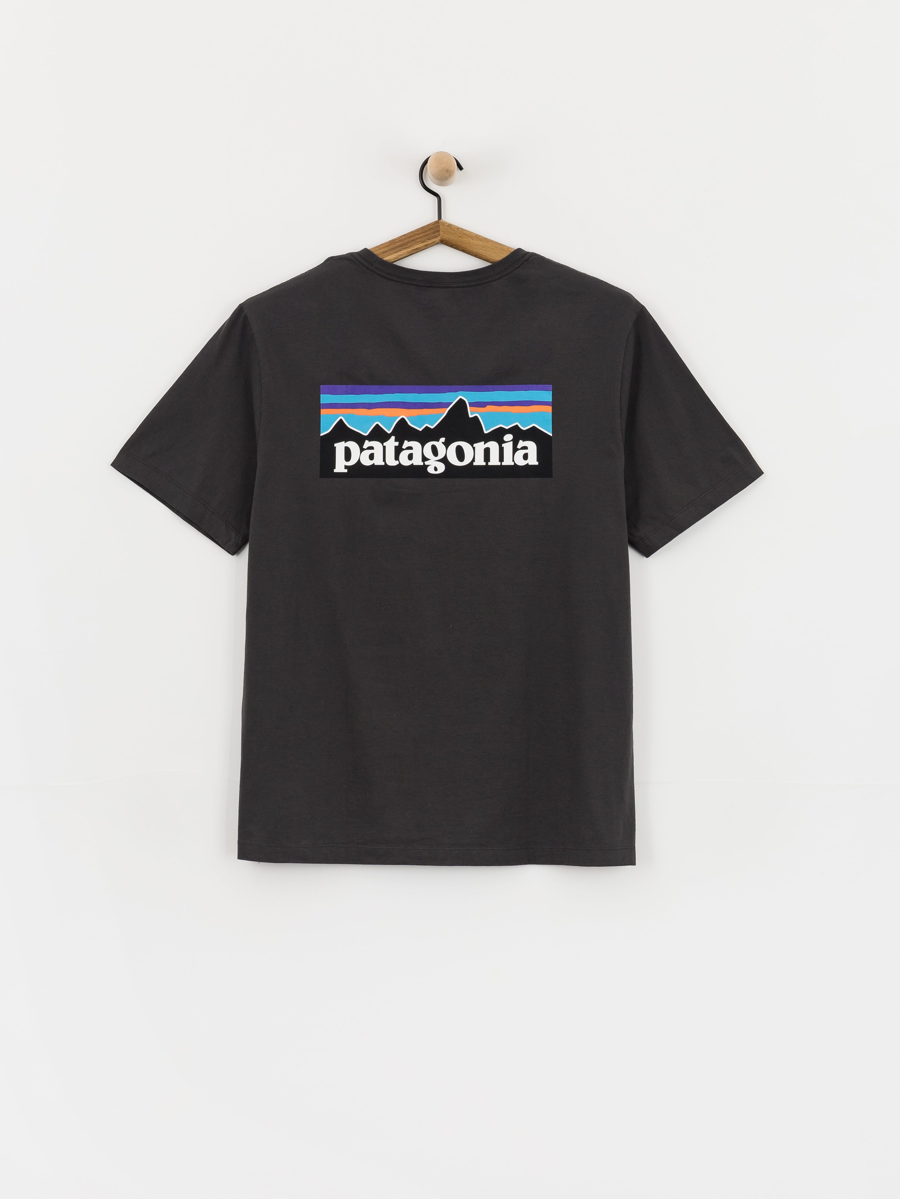 Patagonia P 6 Logo Pu00f3lu00f3 (ink black)