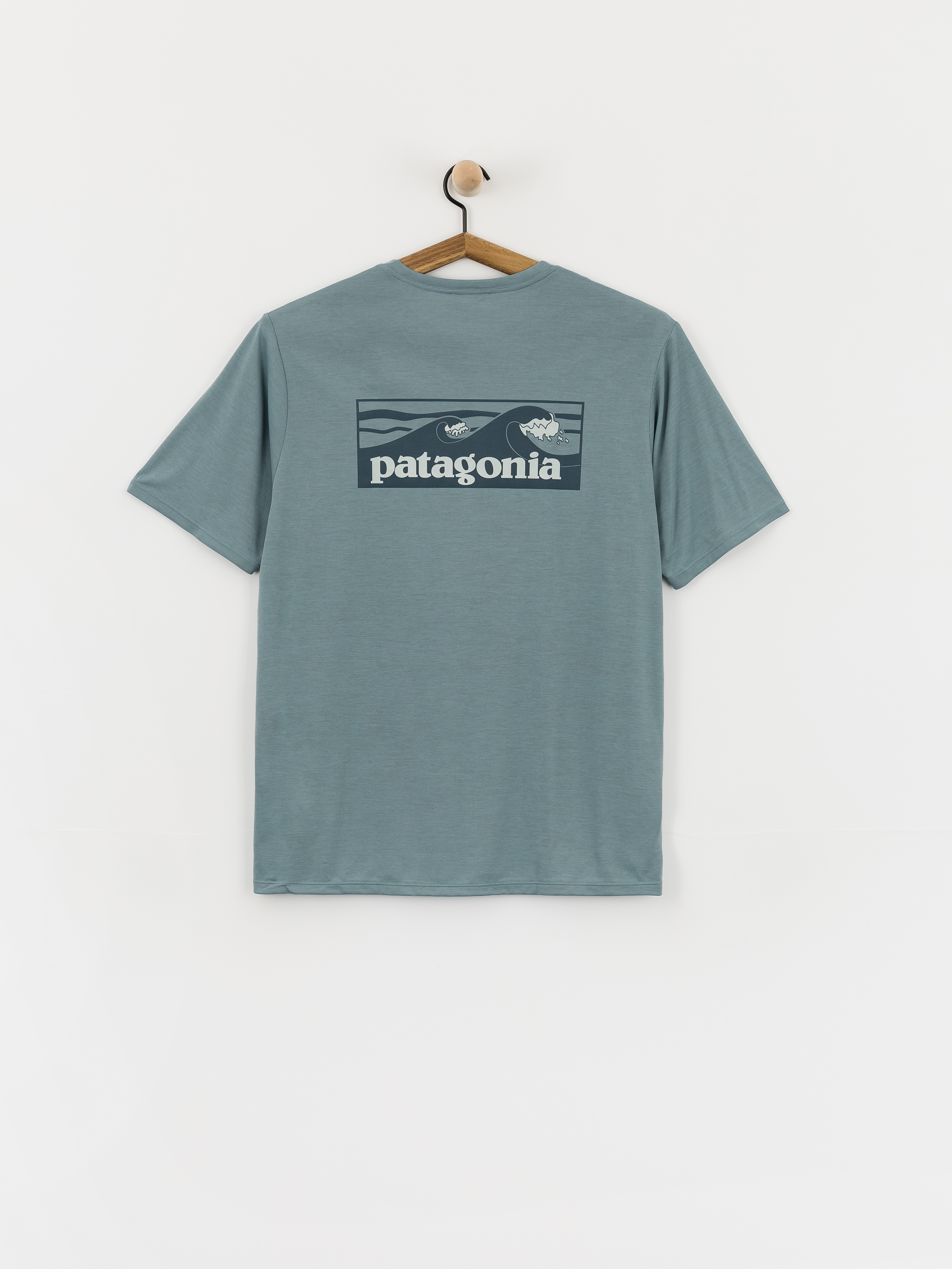 Patagonia Capilene Cool Boardshort Logo Póló (blue sage/light blue sage)