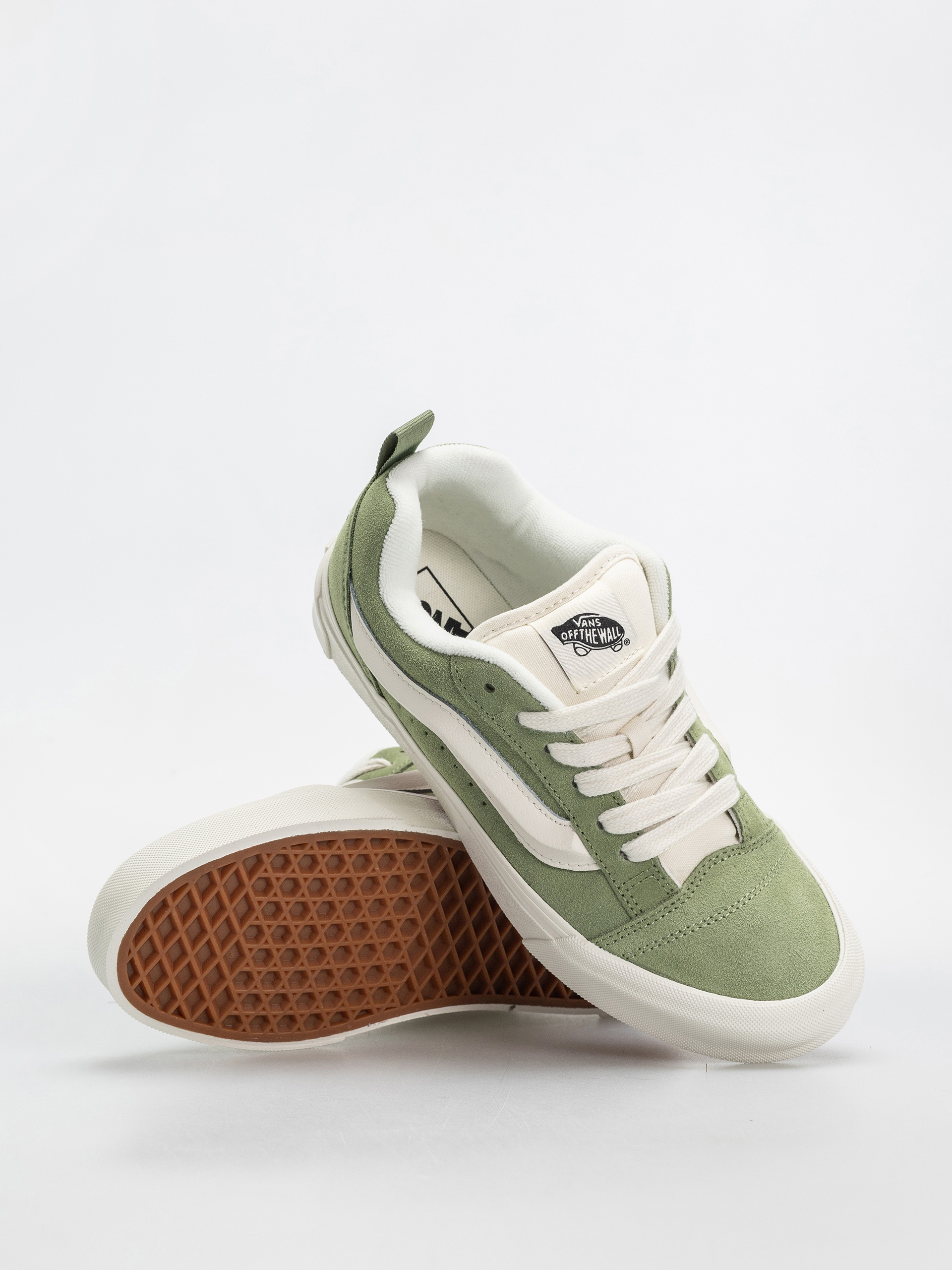 Vans Knu Skool Cipők (suede neutral olive)