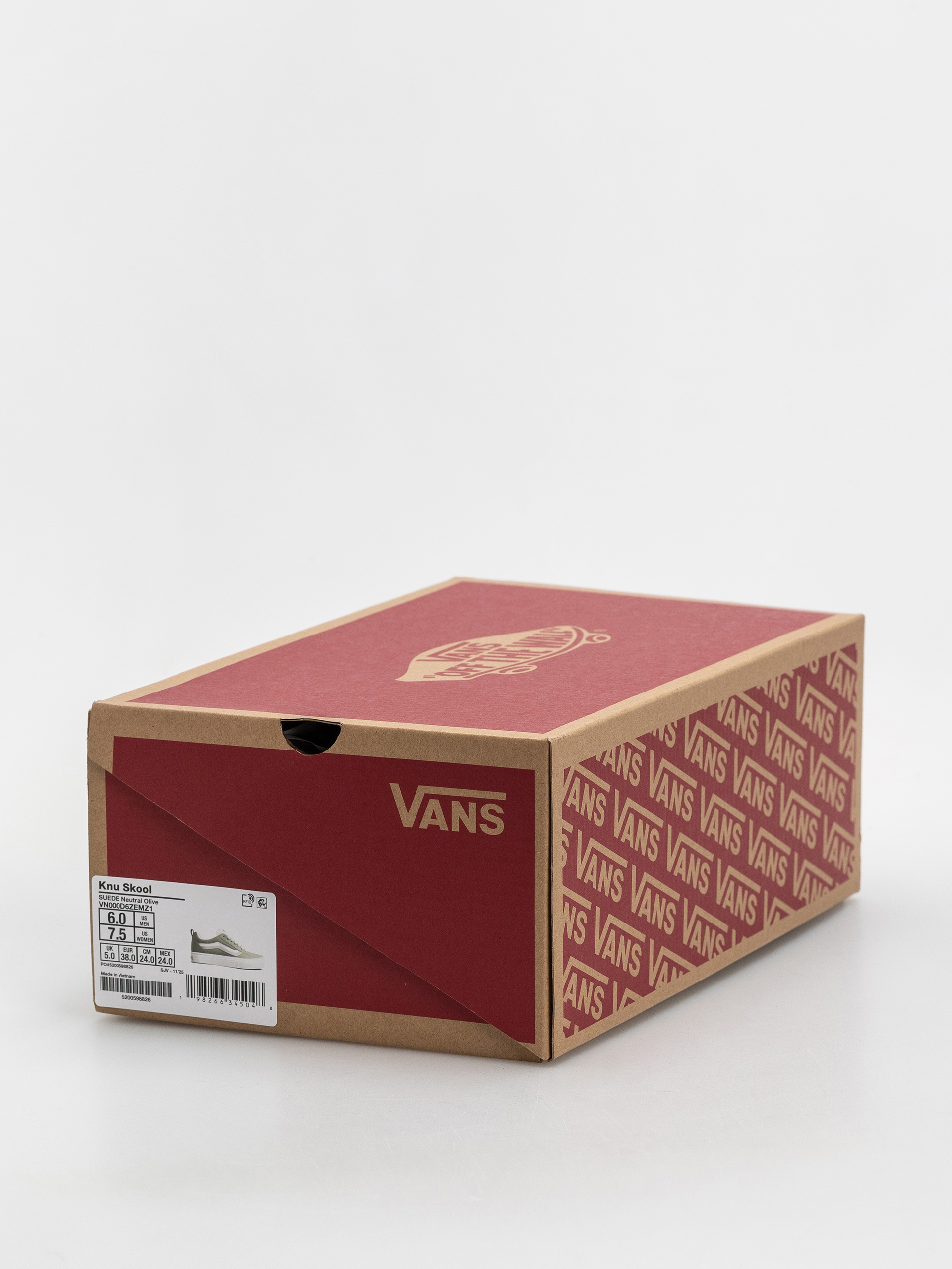 Vans Knu Skool Cipők (suede neutral olive)