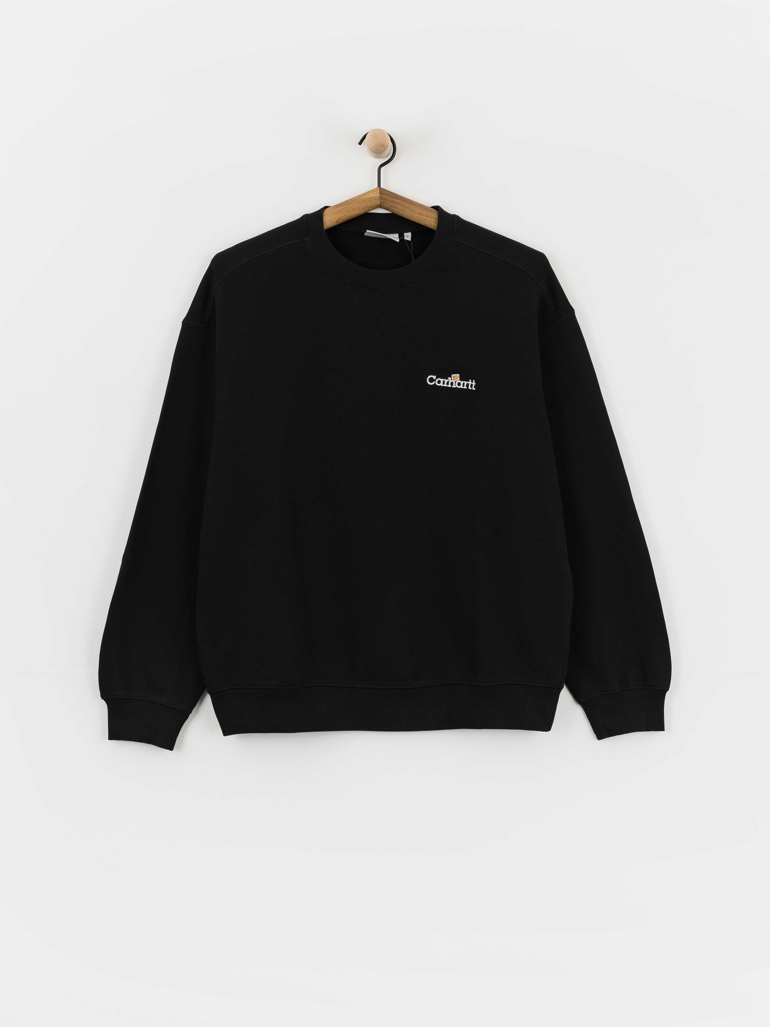Carhartt WIP WIP Label Pulu00f3ver (black)