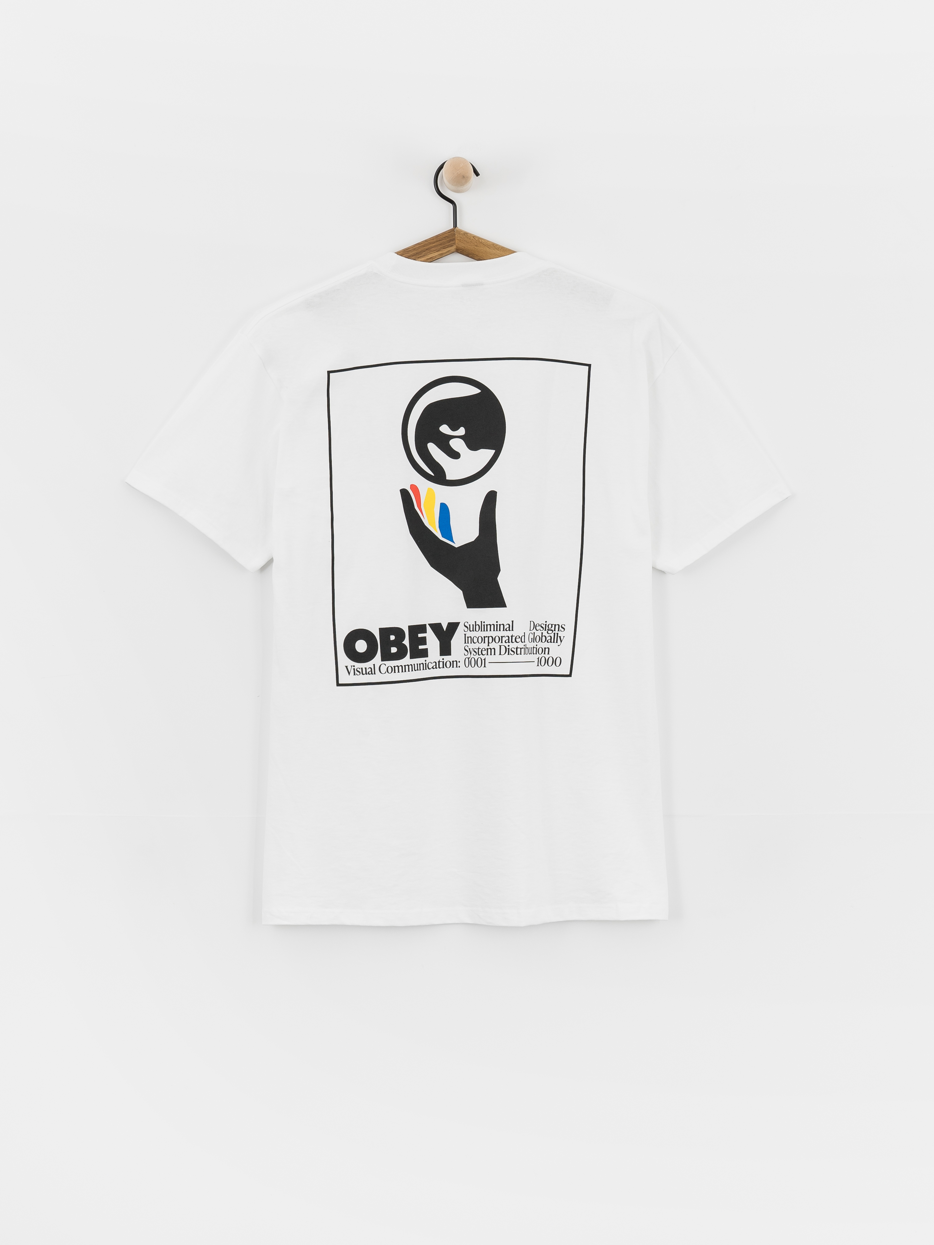 OBEY Global Systems Póló (white)