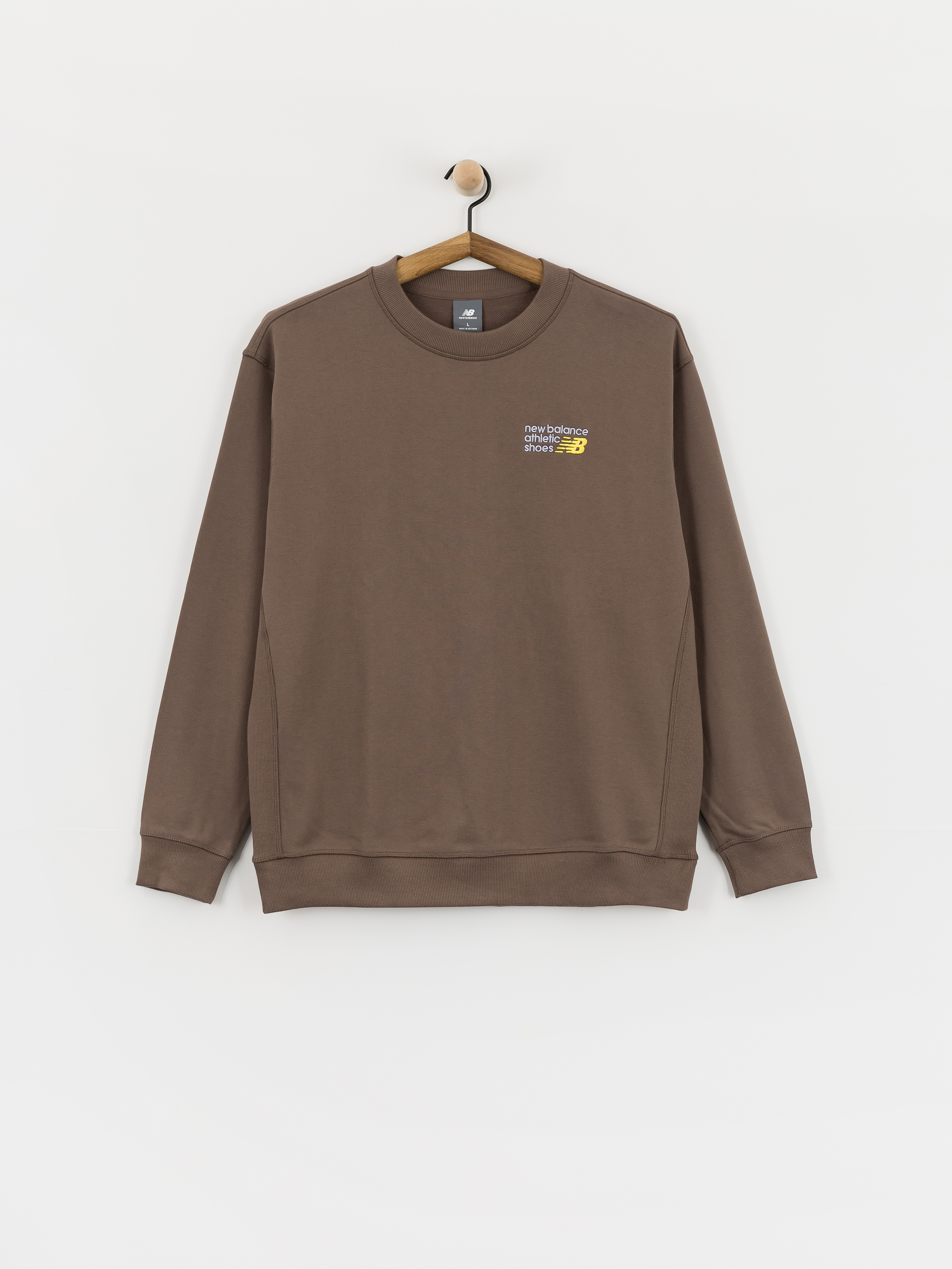 New Balance Athletics Premium Logo Crew Pulu00f3ver (cortado)