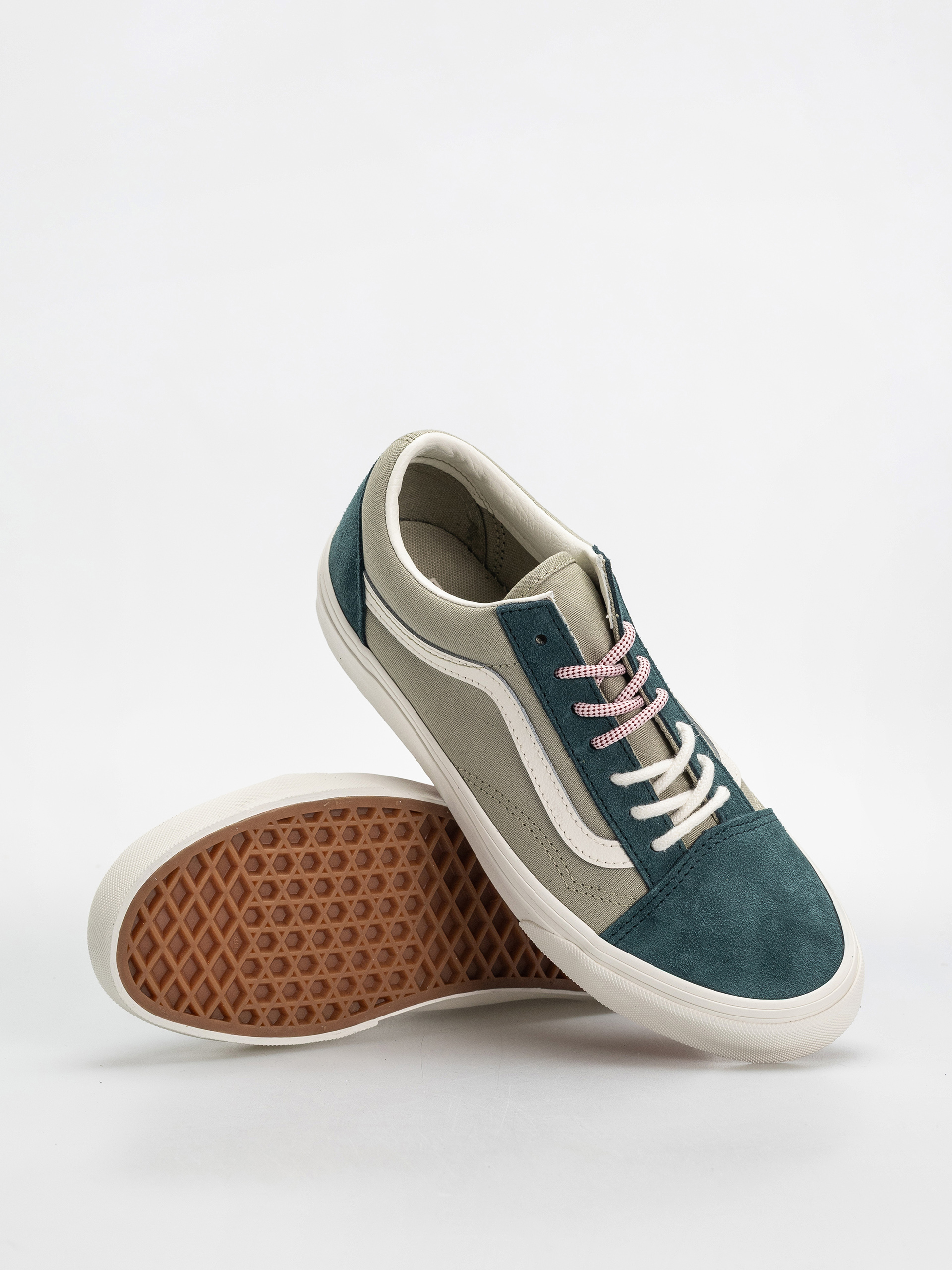 Vans Old Skool Cipők (pink/green)