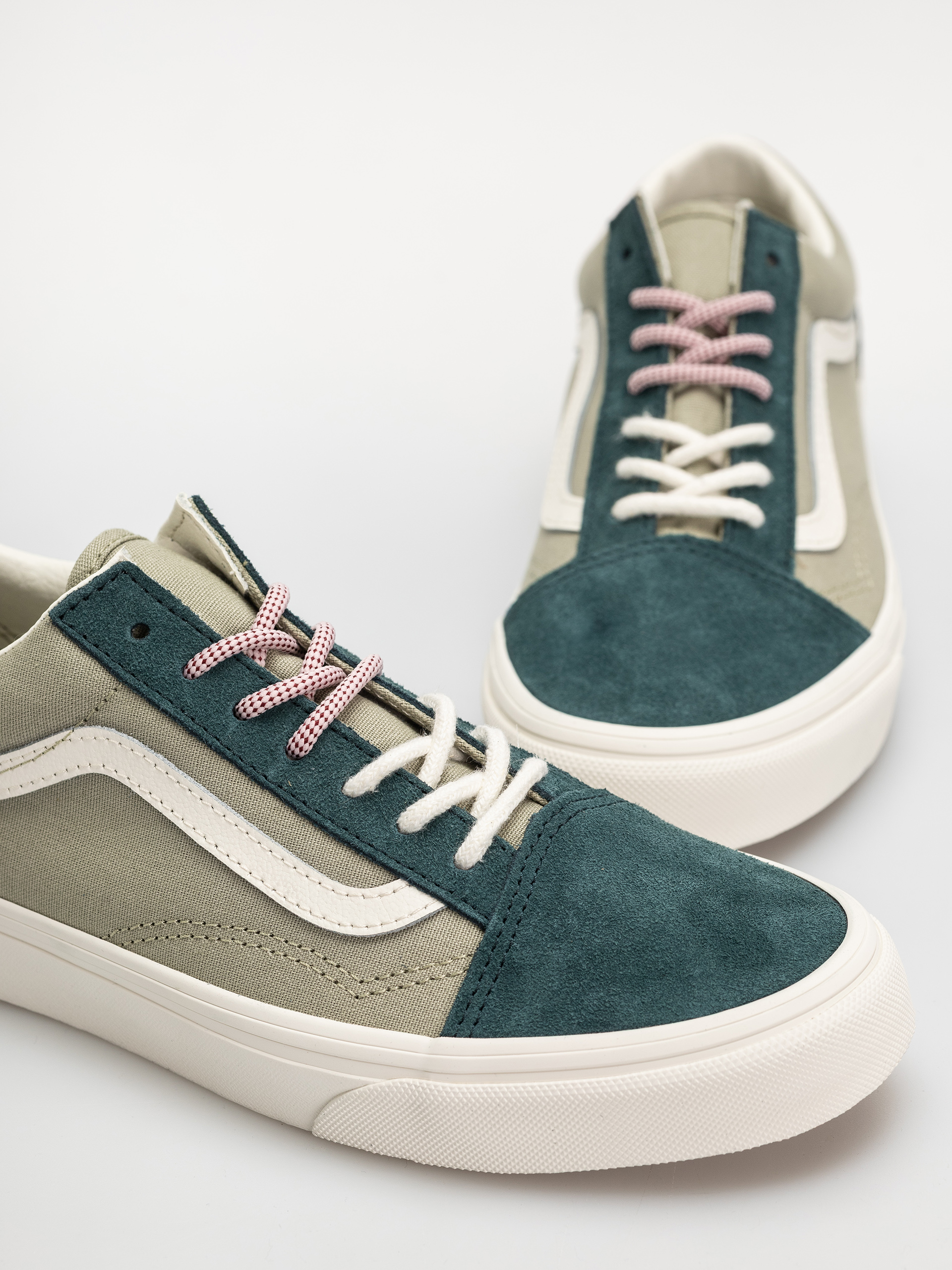 Vans Old Skool Cipők (pink/green)