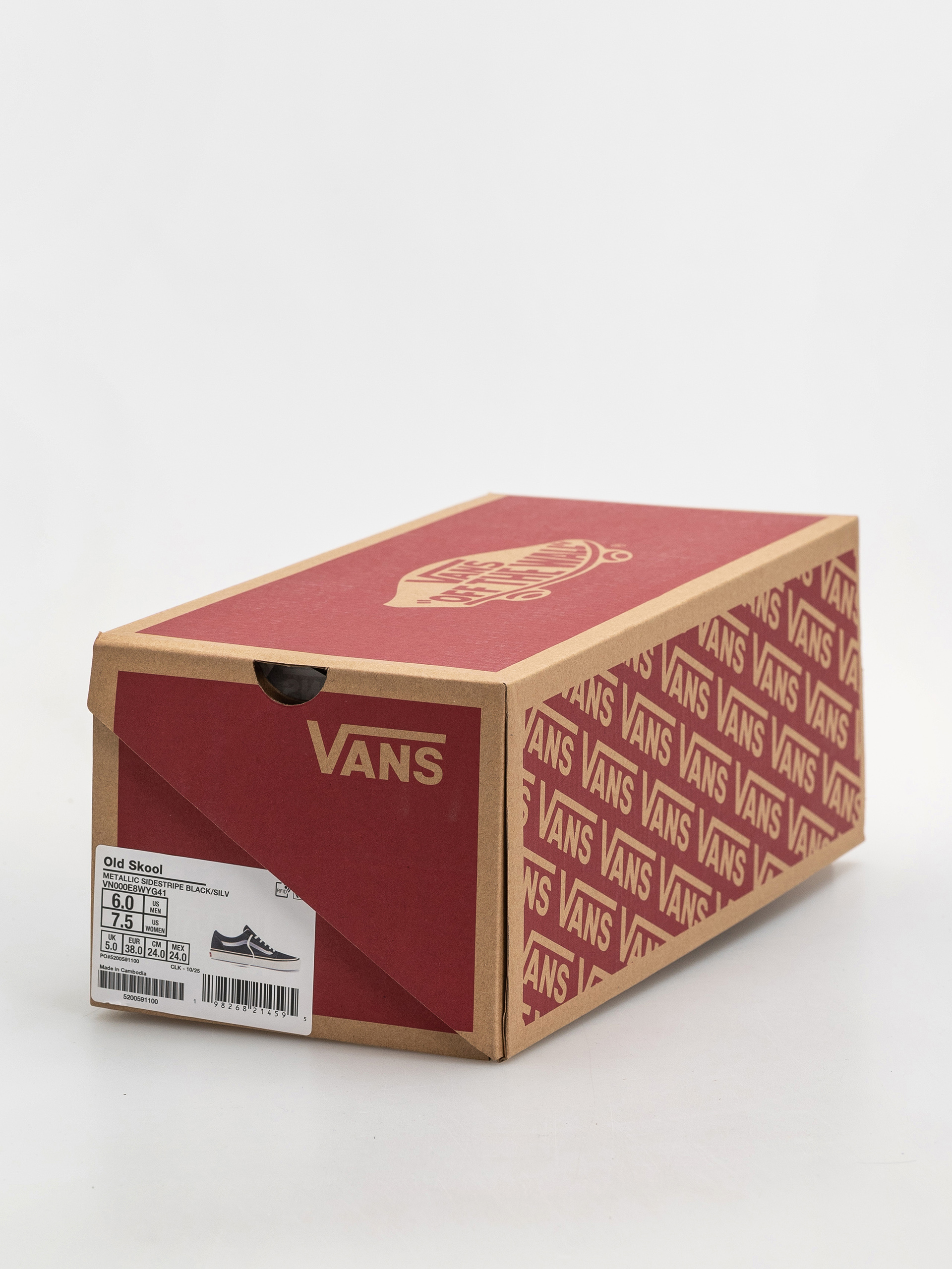 Vans Old Skool Cipők (black/silver)