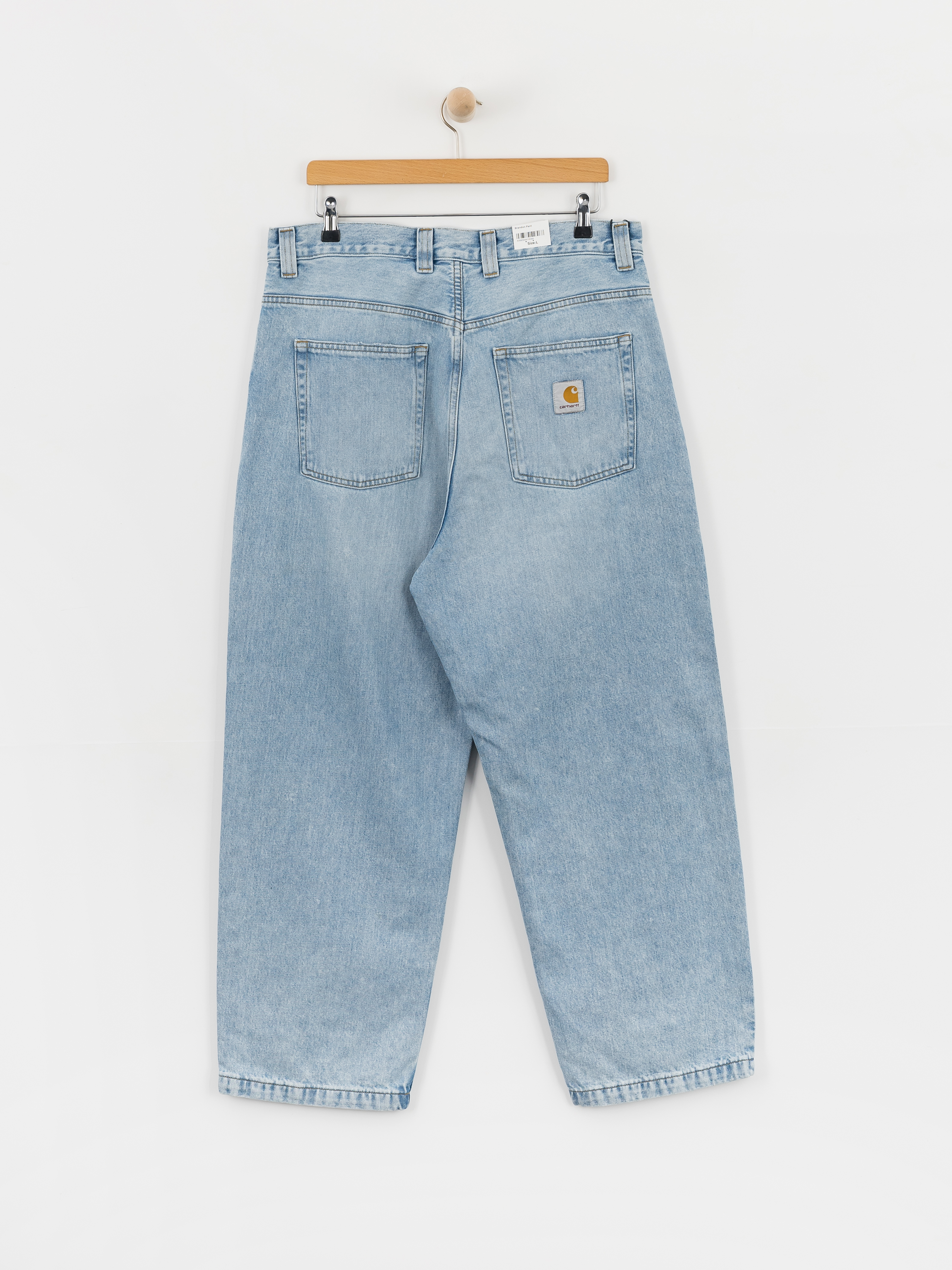 Carhartt WIP Brandon Kisnadrág (blue heavy worn bleached)