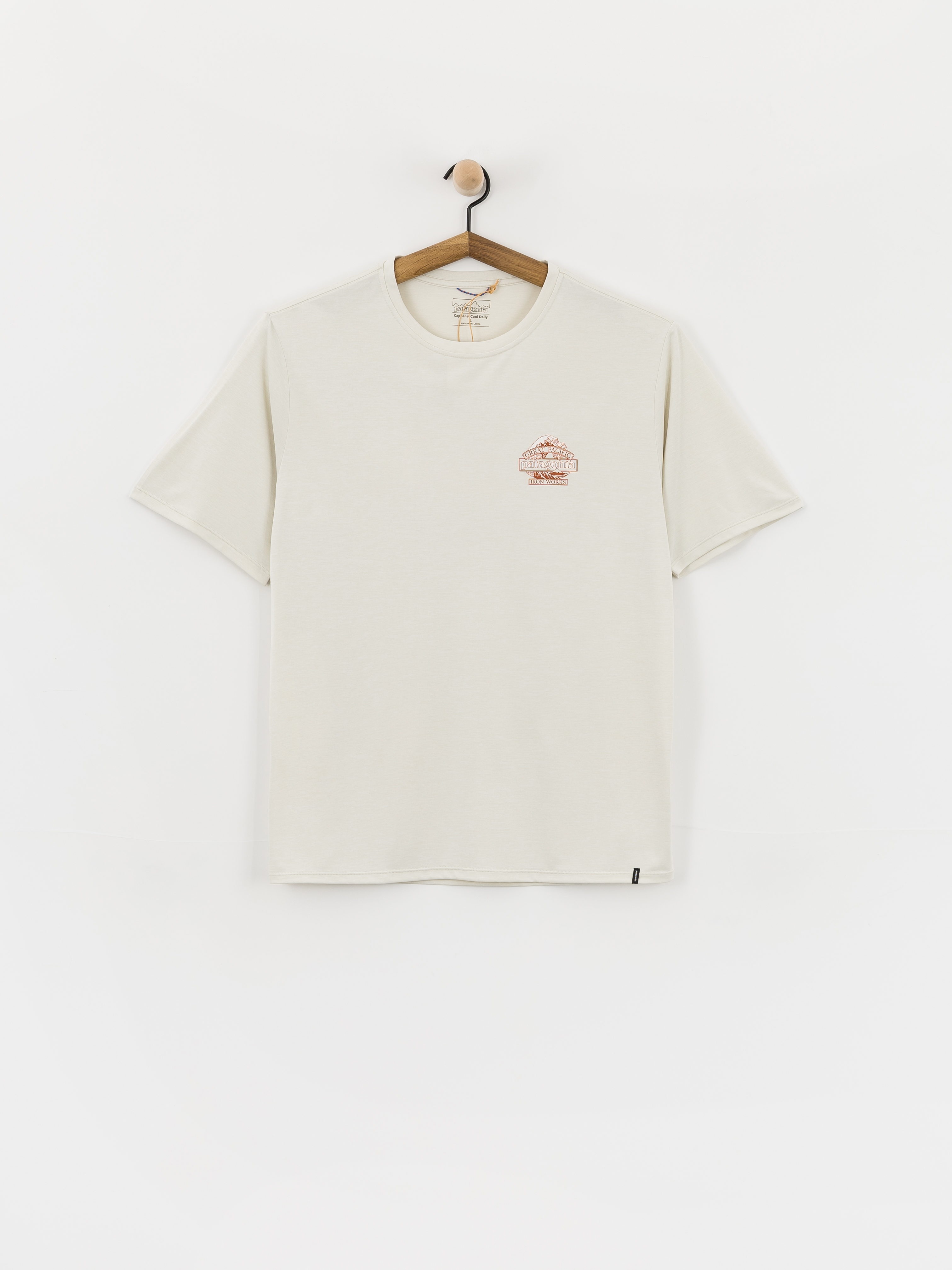 Patagonia Capilene Cool Great Waves Póló (dyno white)
