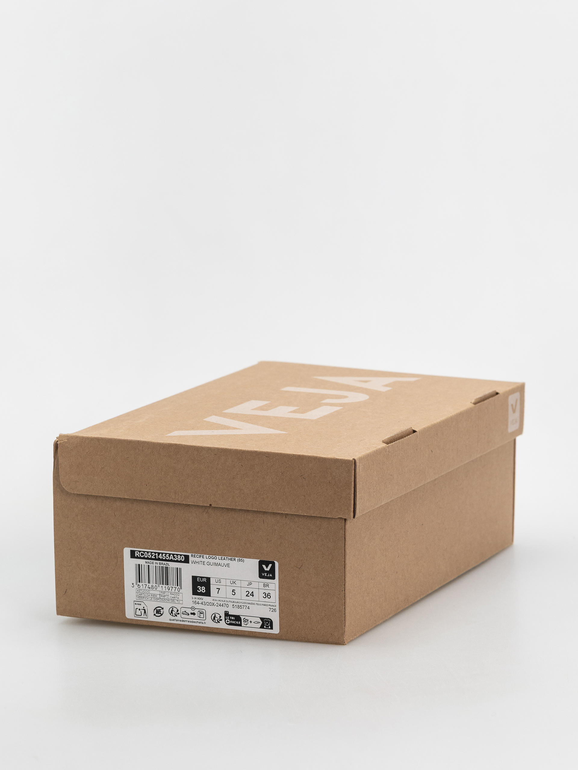 Veja Recife Logo Wmn Cipők (white guimauve)