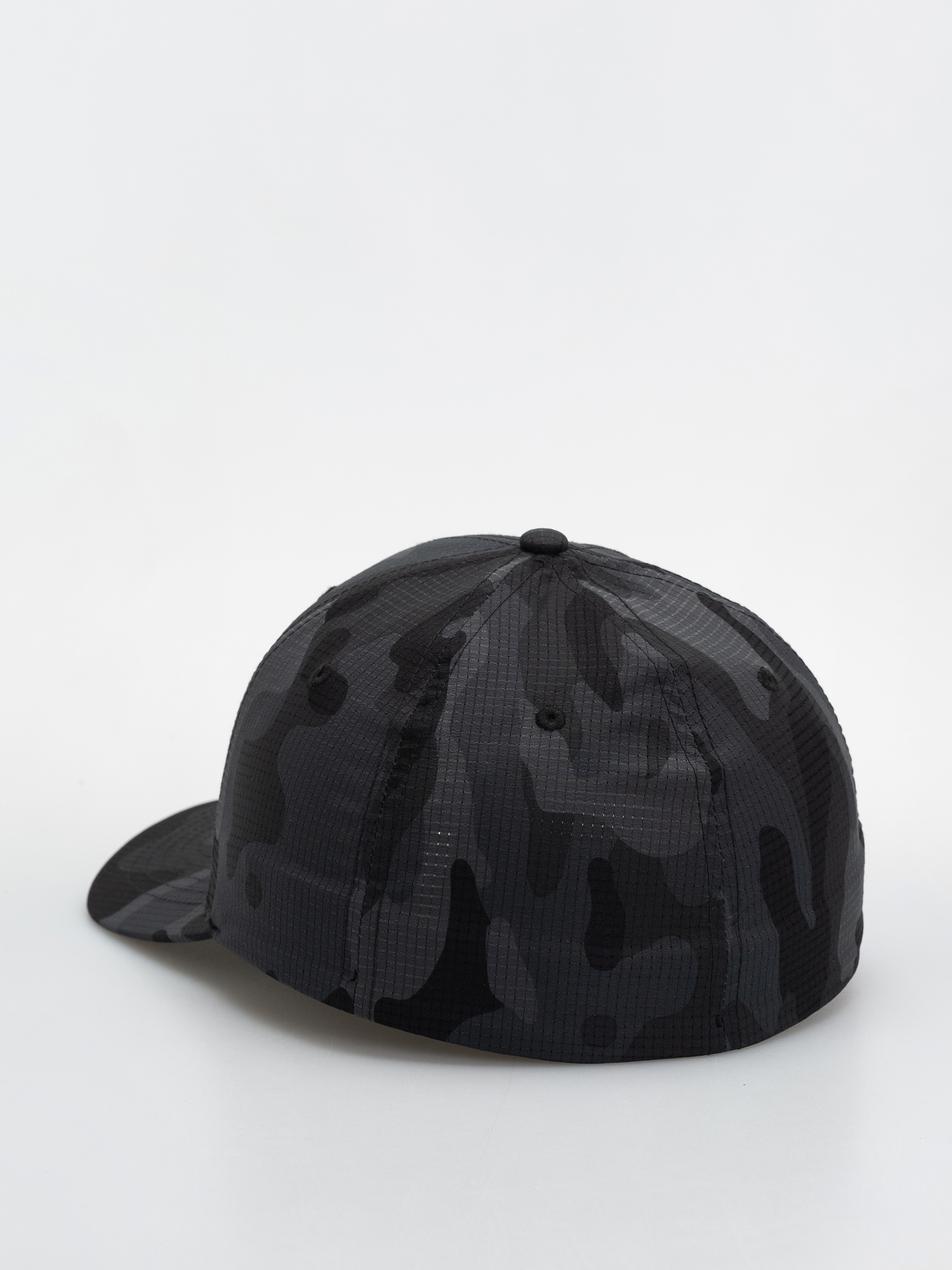 Fox Head Camo Tech Flexfit Baseball sapka (black camo)