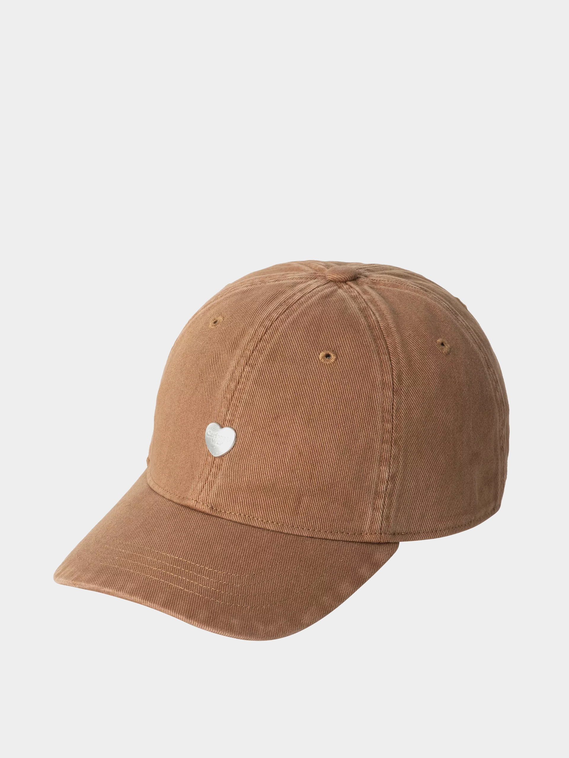 Baseball sapka Carhartt WIP Heart Metal (hamilton brown/silver)