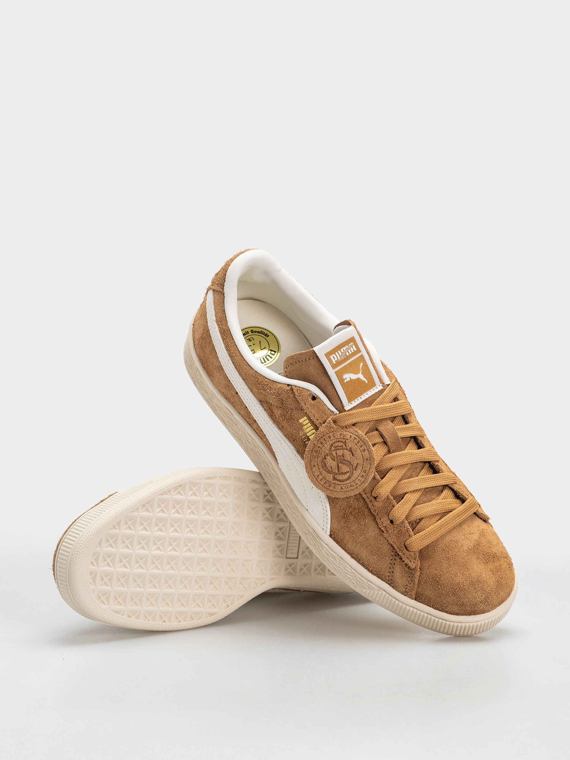 Puma Suede Charles F.Stead V Cipők (honey butter/puma white)